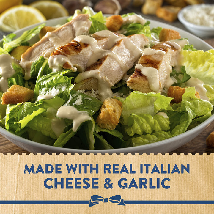 Hellmann's Real Caesar Salad Dressing & Dip - Creamy Tangy Dressing with Italian Cheese & Garlic, 460g