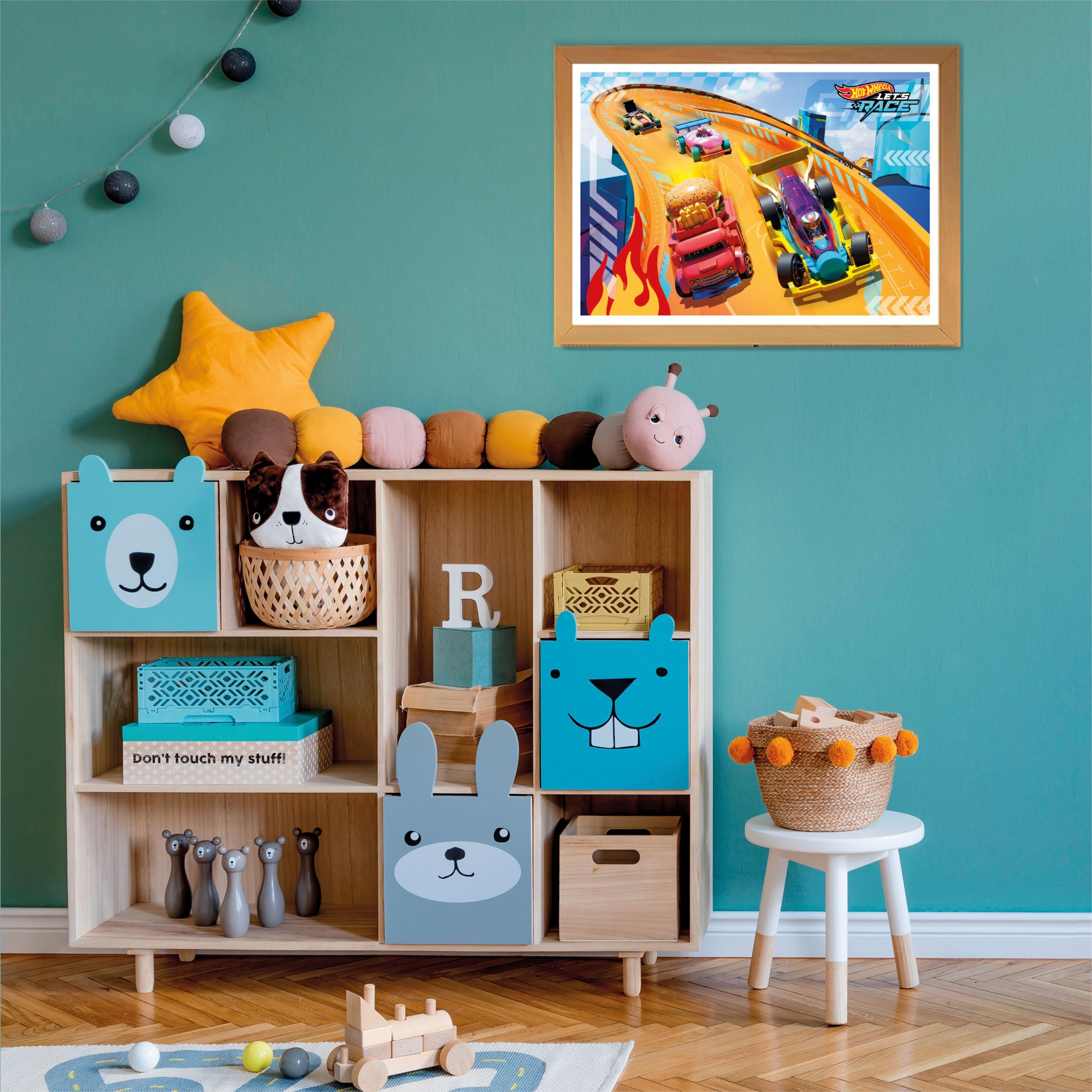 Clementoni Hotwheels 24-Piece Maxi Supercolor Puzzle for Kids 3-5 Years 10