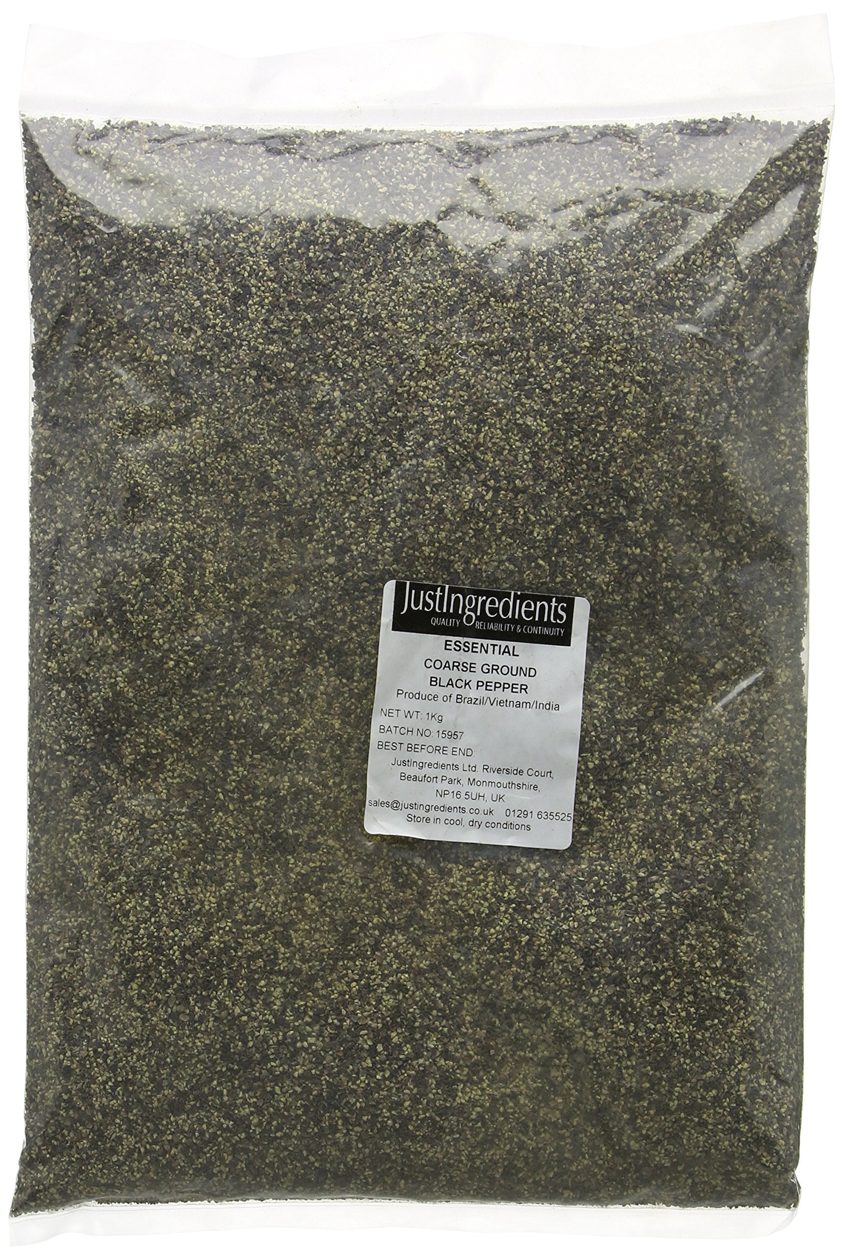 JustIngredients - Black Pepper Coarse Ground 1kg 2