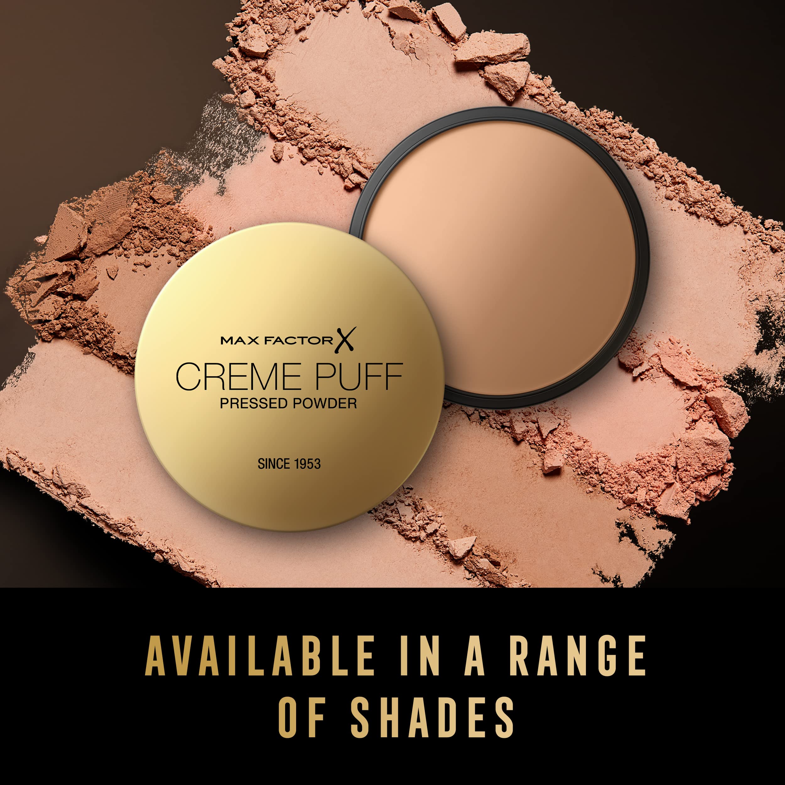 Max Factor Crème Puff Pressed Powder (14g) - Golden 7
