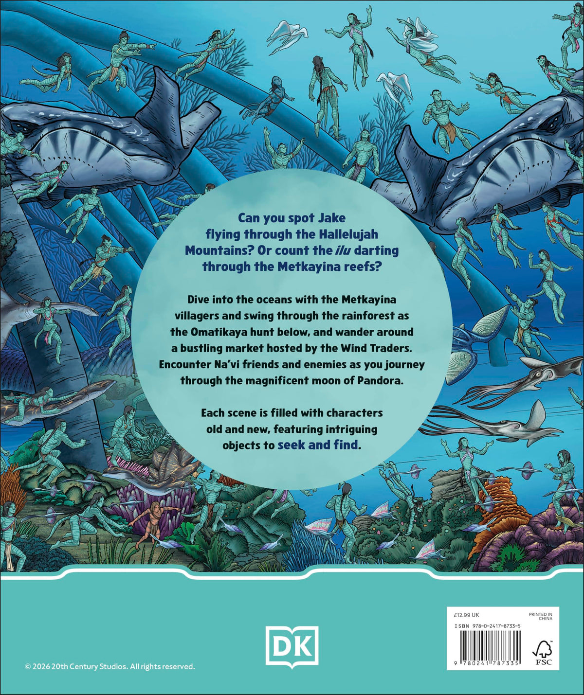DK Avatar Seek and Find: Sully Family and Friends | 32 Pages | Ages 5-9
