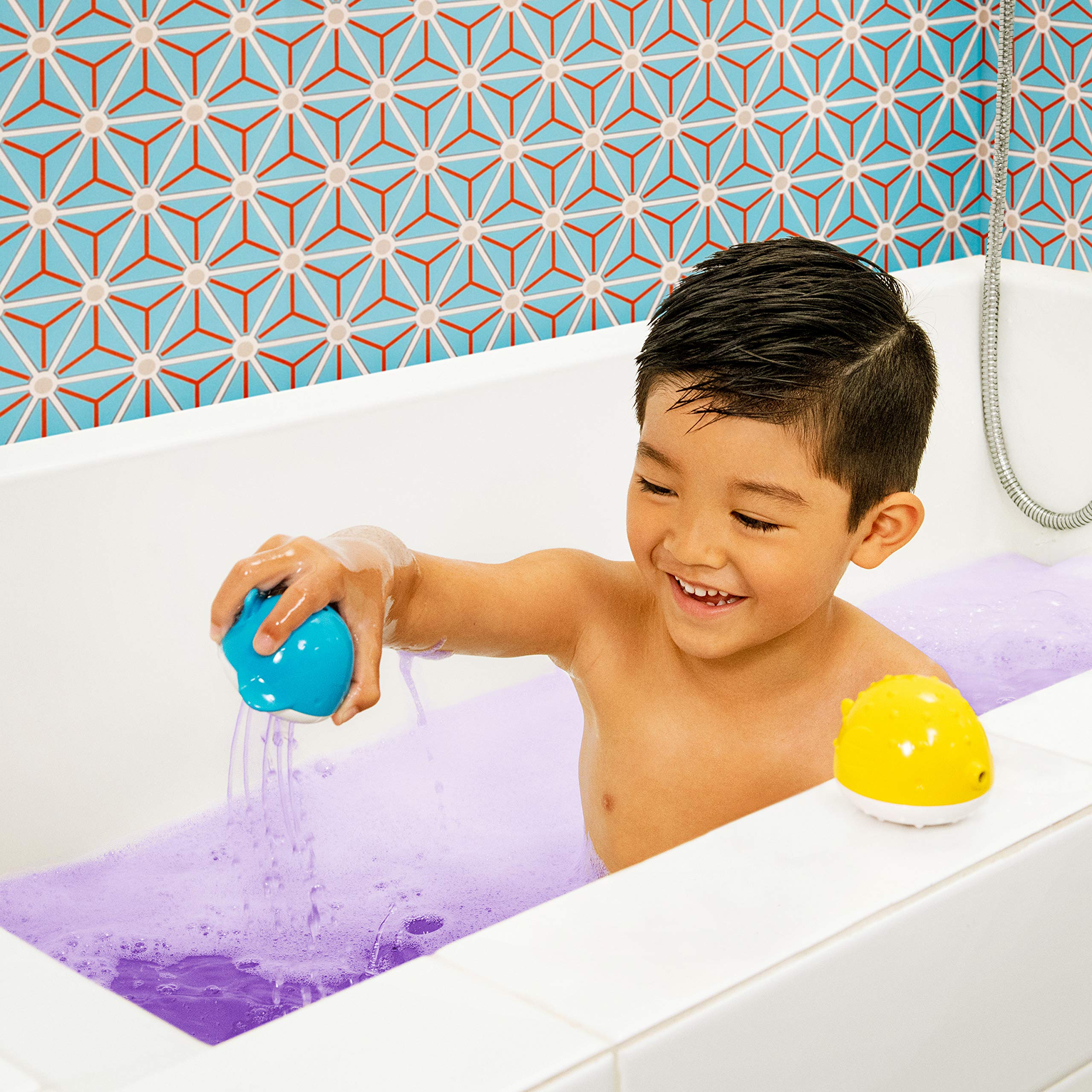 Munchkin Colour Buddies Bath Bombs & Toy Dispenser Set | 20 Count | Ages 24 Months+ 2