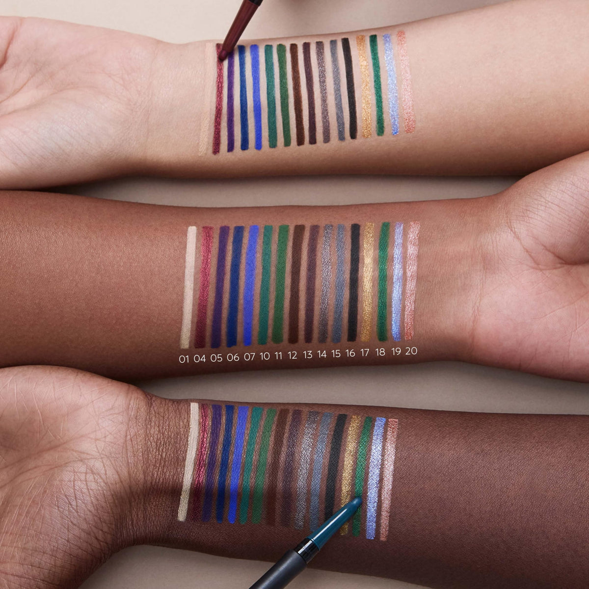 Kiko Milano Unlimited Precision Automatic Eyeliner & Khôl - 14 Shimmering Dark Taupe | Water Resistant, Long-Lasting 4