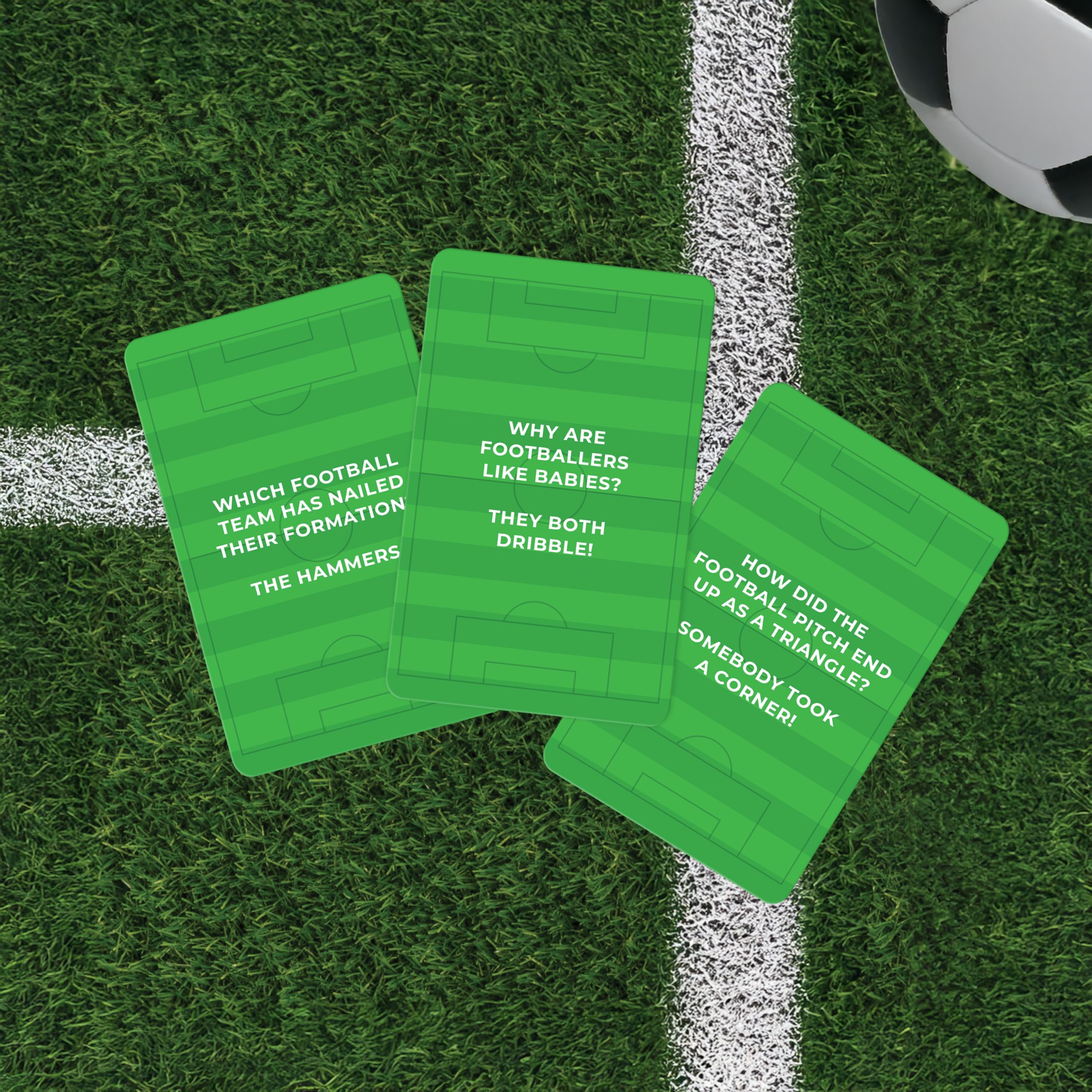 Gift Republic Football Dad Jokes - 100 Card Pack with Football-Themed Puns 4