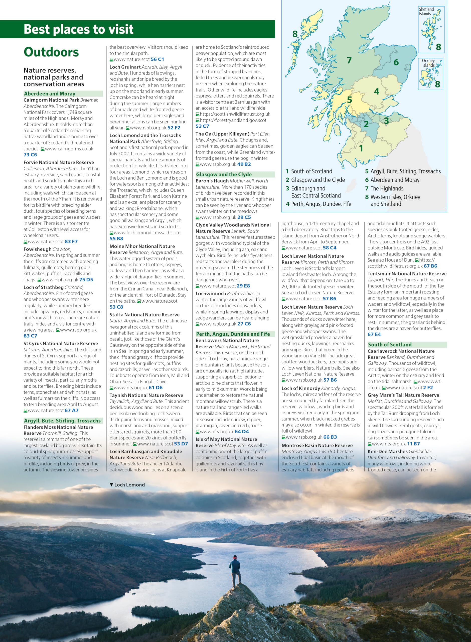 Philip's Navigator Scotland Atlas - Best of Scotland Guide | Spiral Bound | 1:100,000 Scale 5