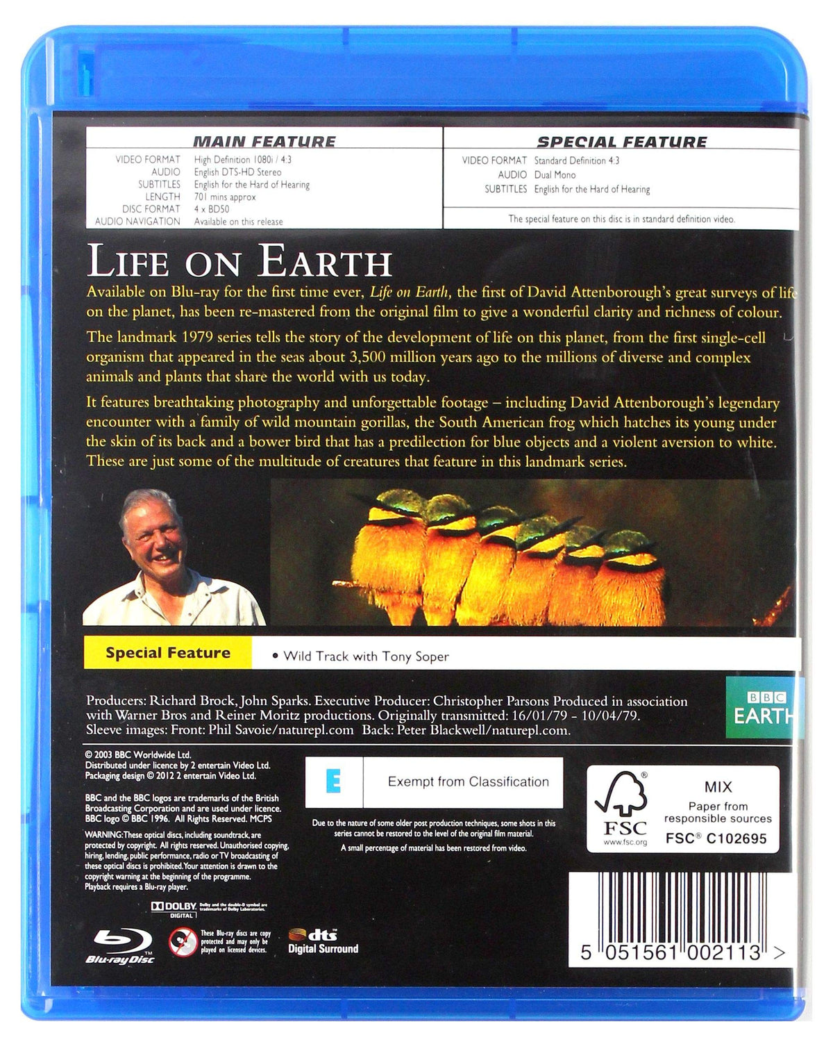 Life on Earth [Blu-ray]