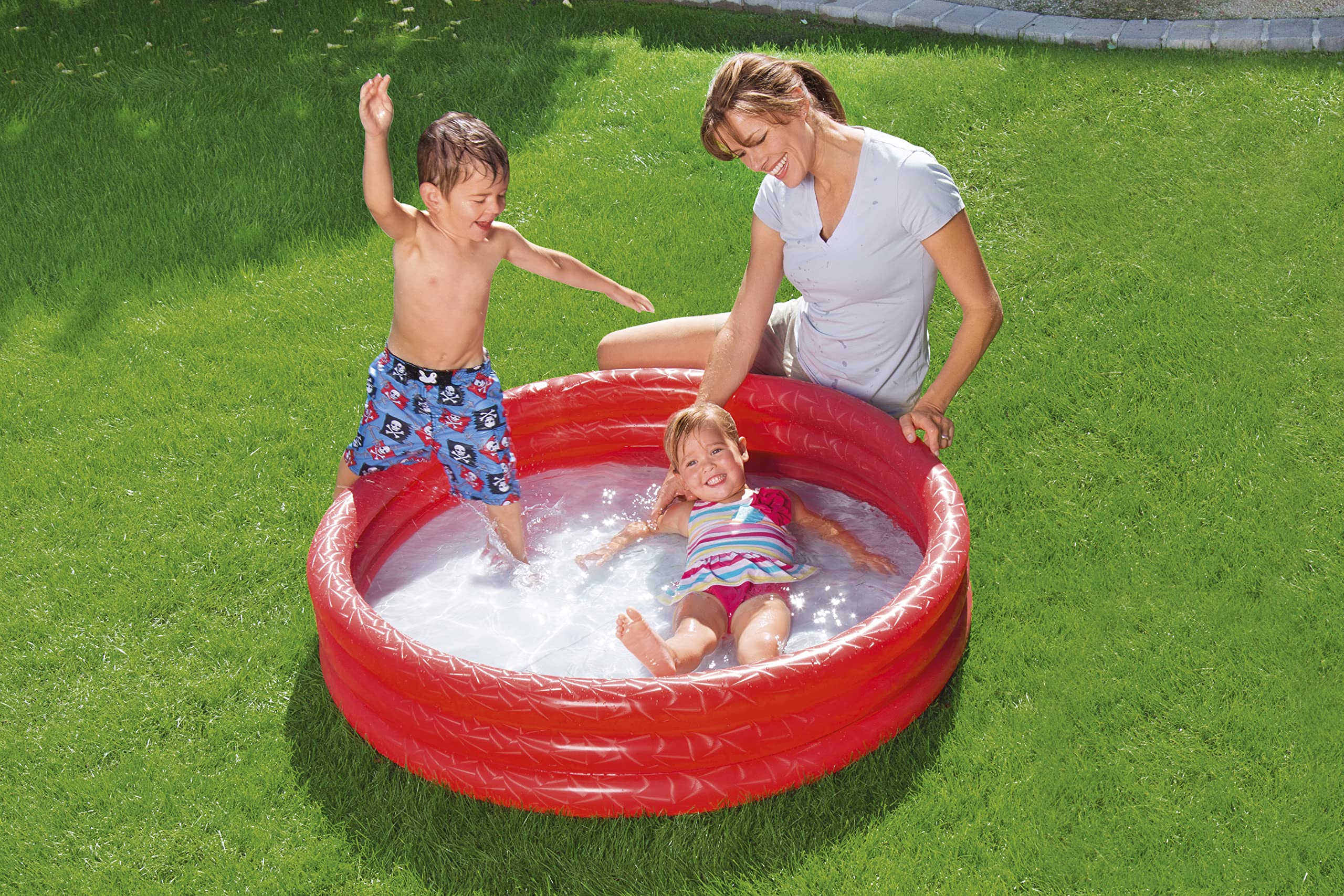 Bestway Play Paddling Pool - Inflatable Garden Pool for Toddlers and Kids, 1.22m x 25cm 3