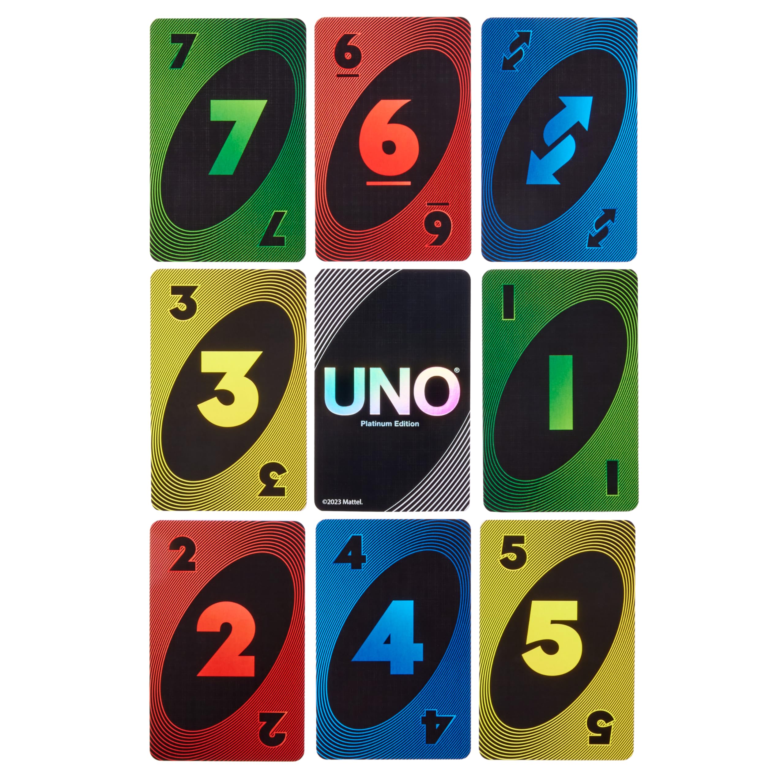 Mattel Games UNO Platinum Edition Card Game 6