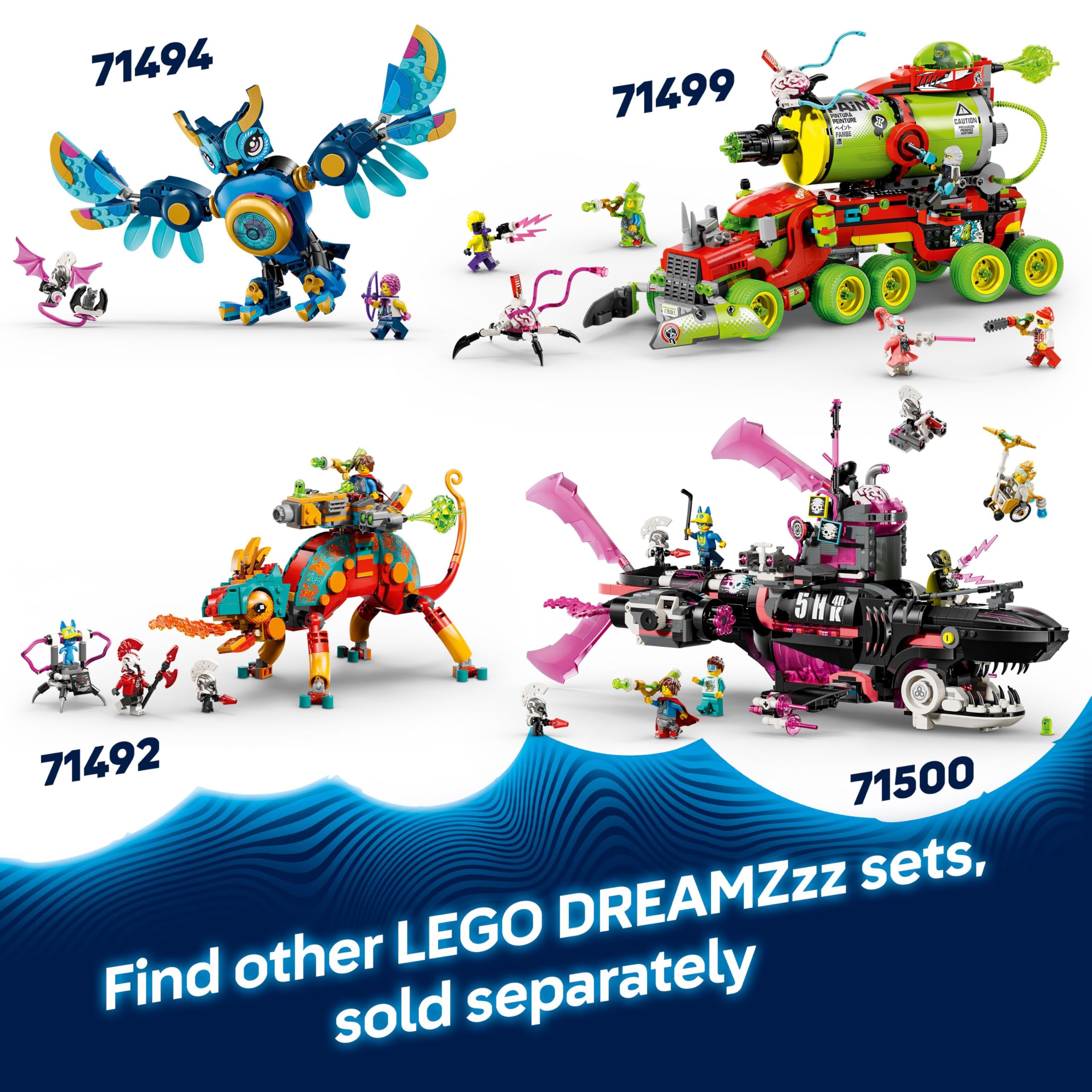 LEGO DREAMZzz 2in1 Mateo vs. Cyber Brain Mech - Rebuildable Robot Playset for 8+ 7