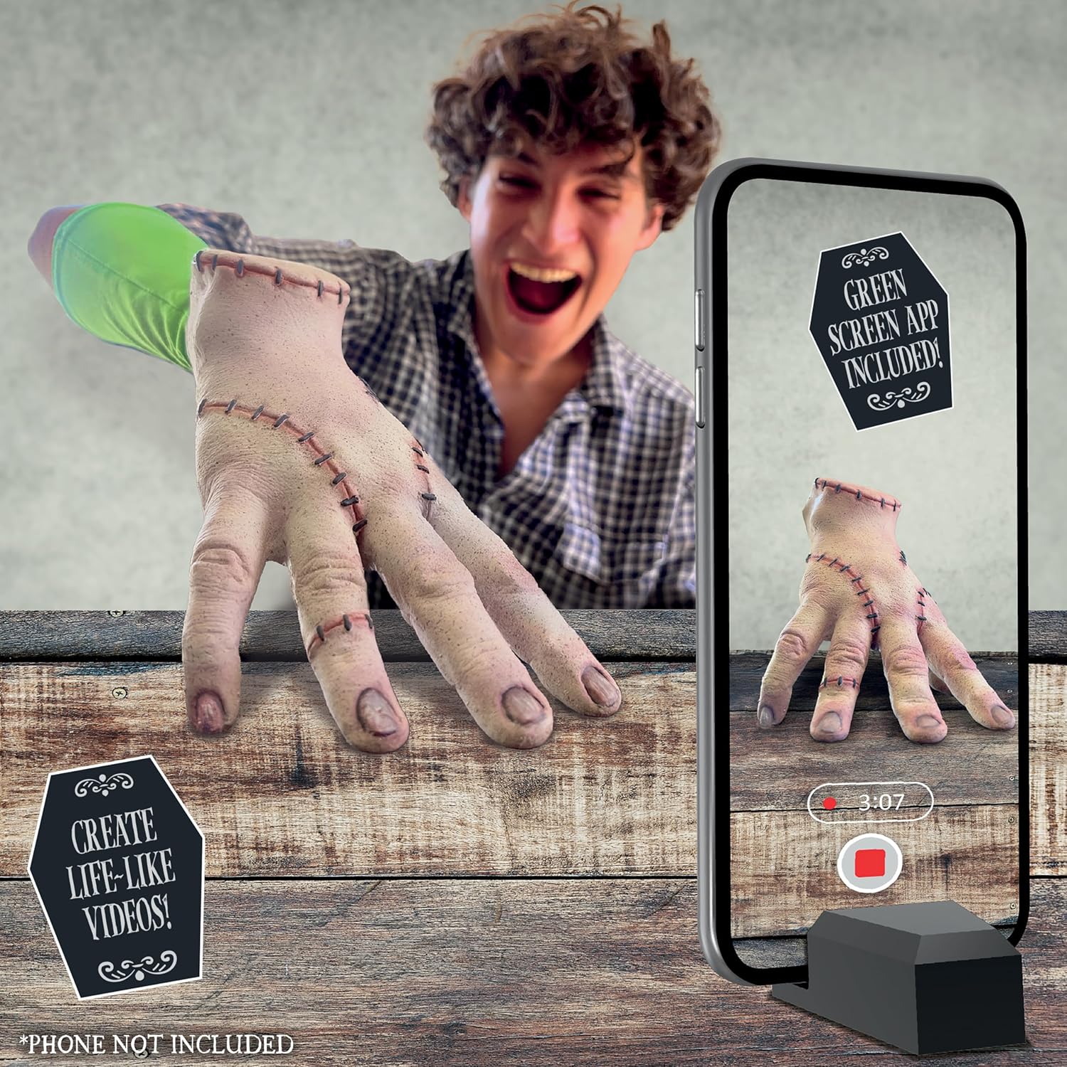 Real FX Thing by WOW! STUFF - Official Wednesday Series Movie-Scale Replica with Special Effects App 5