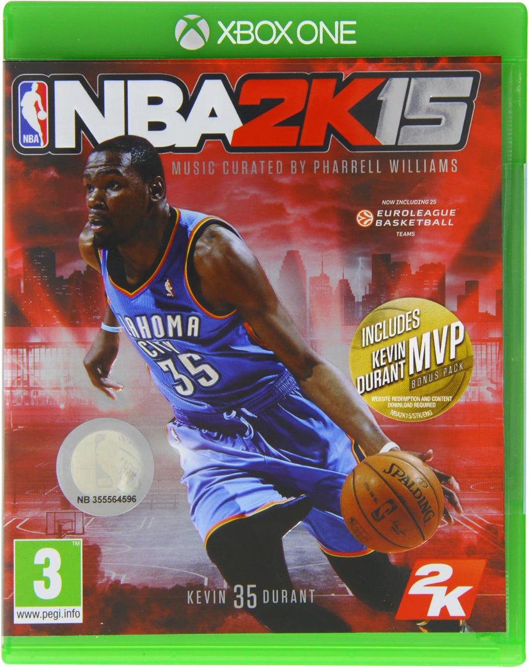 NBA 2K15 - Xbox One Standard Edition (2014) [Physical Disc]