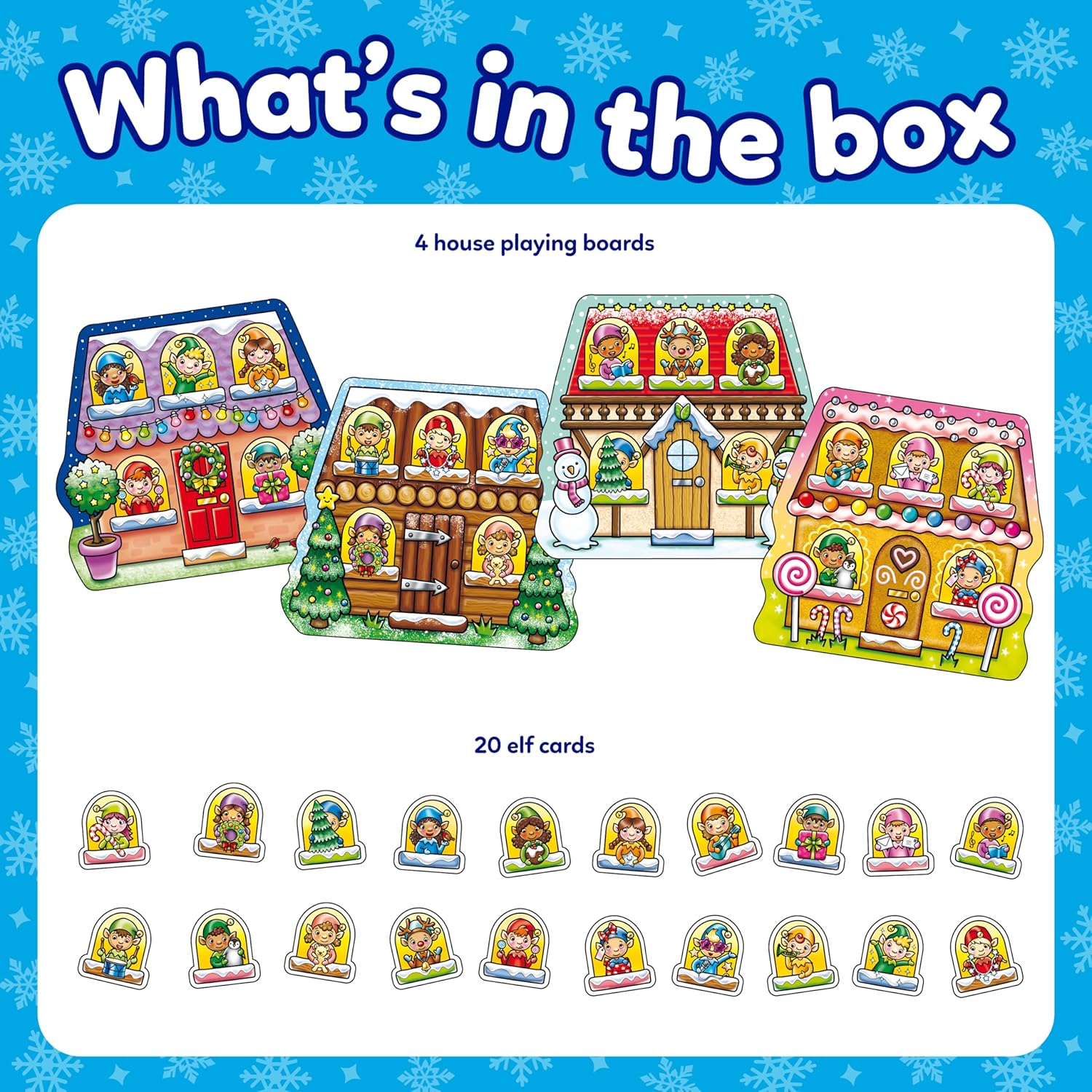 Orchard Toys Elf Lotto Mini Game - Festive Matching Bingo for Kids Ages 3-6 3