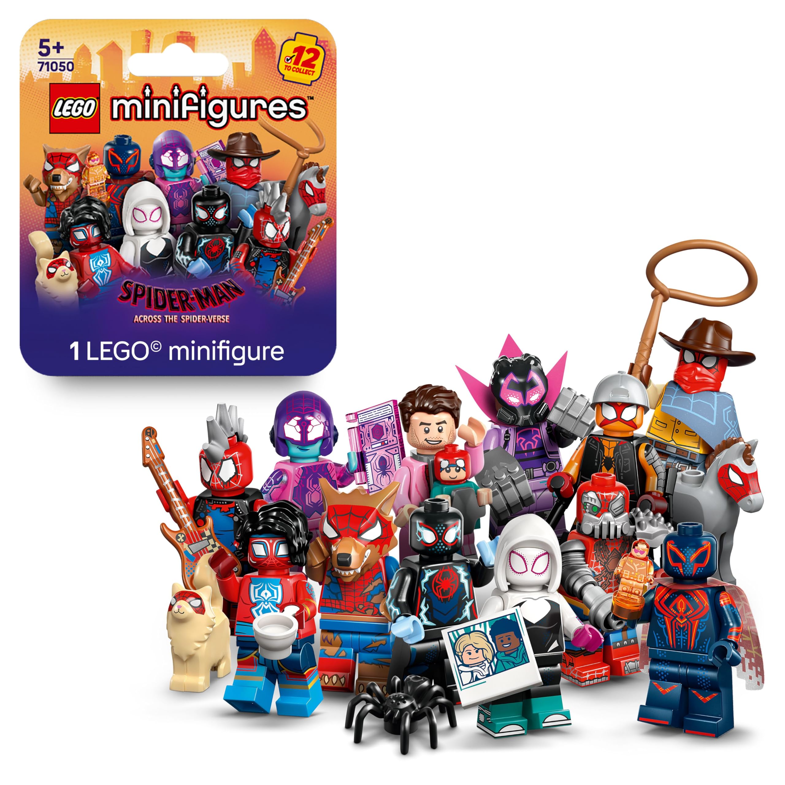 LEGO Minifigures Spider-Man: Across the Spider-Verse - Collectible Figure (1 Pack)