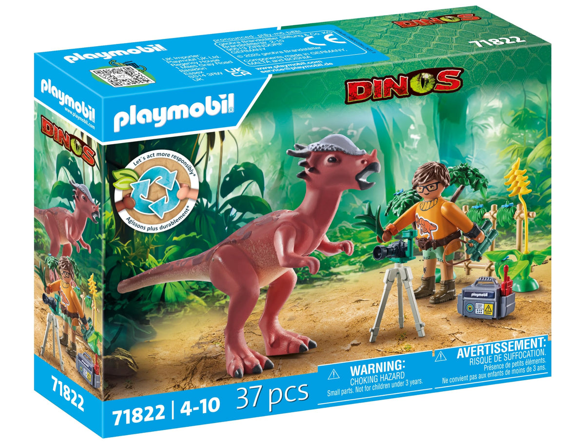 PLAYMOBIL Stygimoloch Observation Dino Playset - Age 4–10