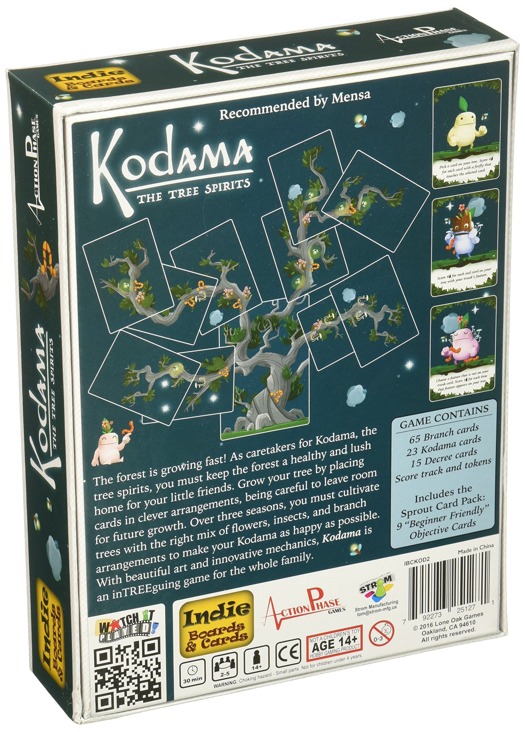 Indie Boards and Cards Kodama 2nd Edition Card Game | 2-5 Players | 30 Min Playtime | Ages 14+ 2