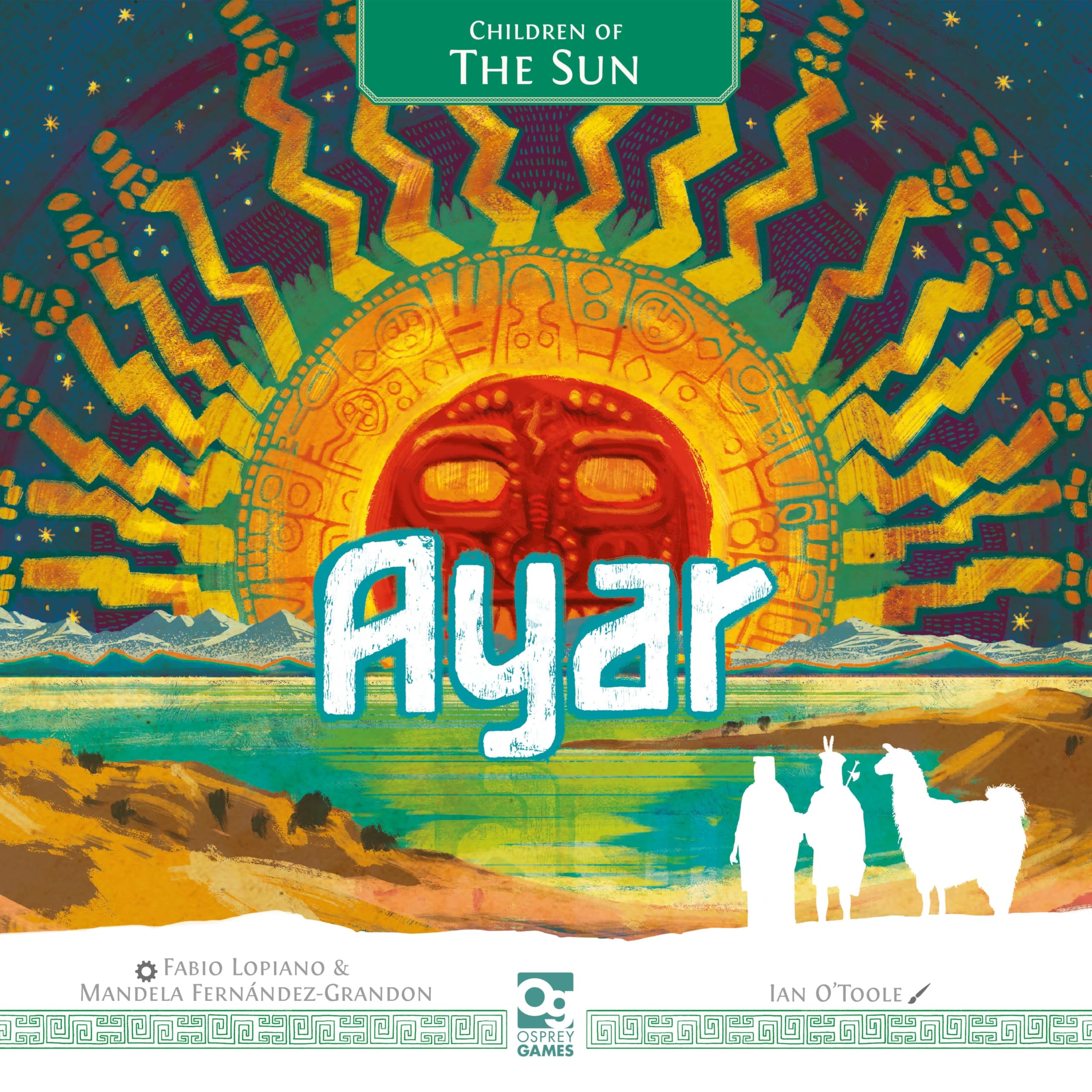Osprey Games Ayar: Children of the Sun Board Game | Eurogame | 2-4 Players 1
