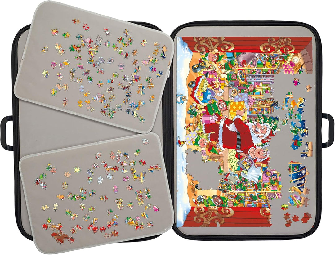 Jumbo Portapuzzle Deluxe - 1000-Piece Jigsaw Puzzle Storage & Transport Case