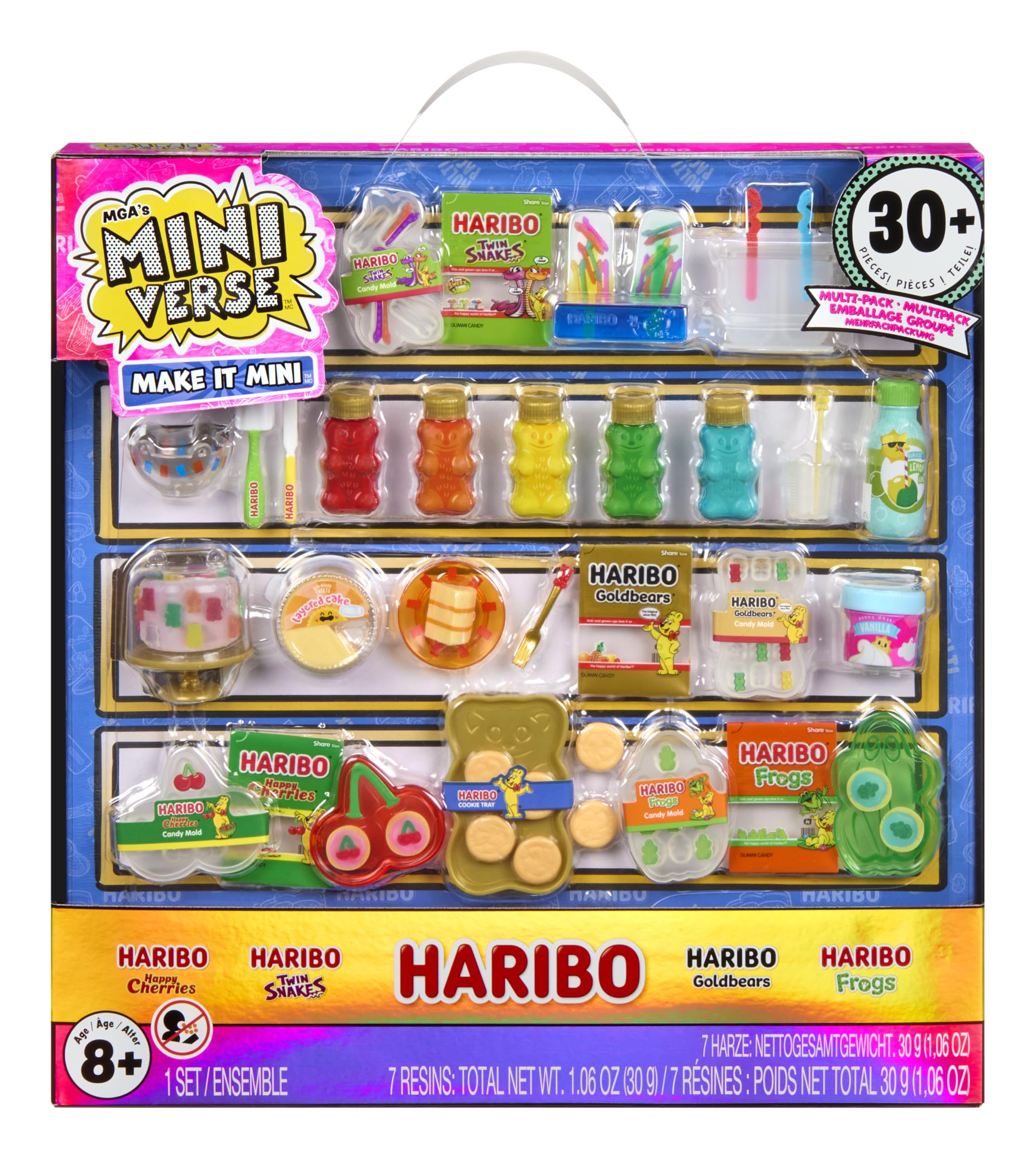 MGA's Miniverse Make It Mini Haribo Multipack - DIY Mini Collectibles with UV-Set Resin 1