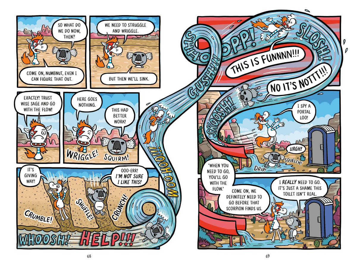 Puffin The Far-Out Five: Portal Loo Panic Graphic Novel - Ages 6-10