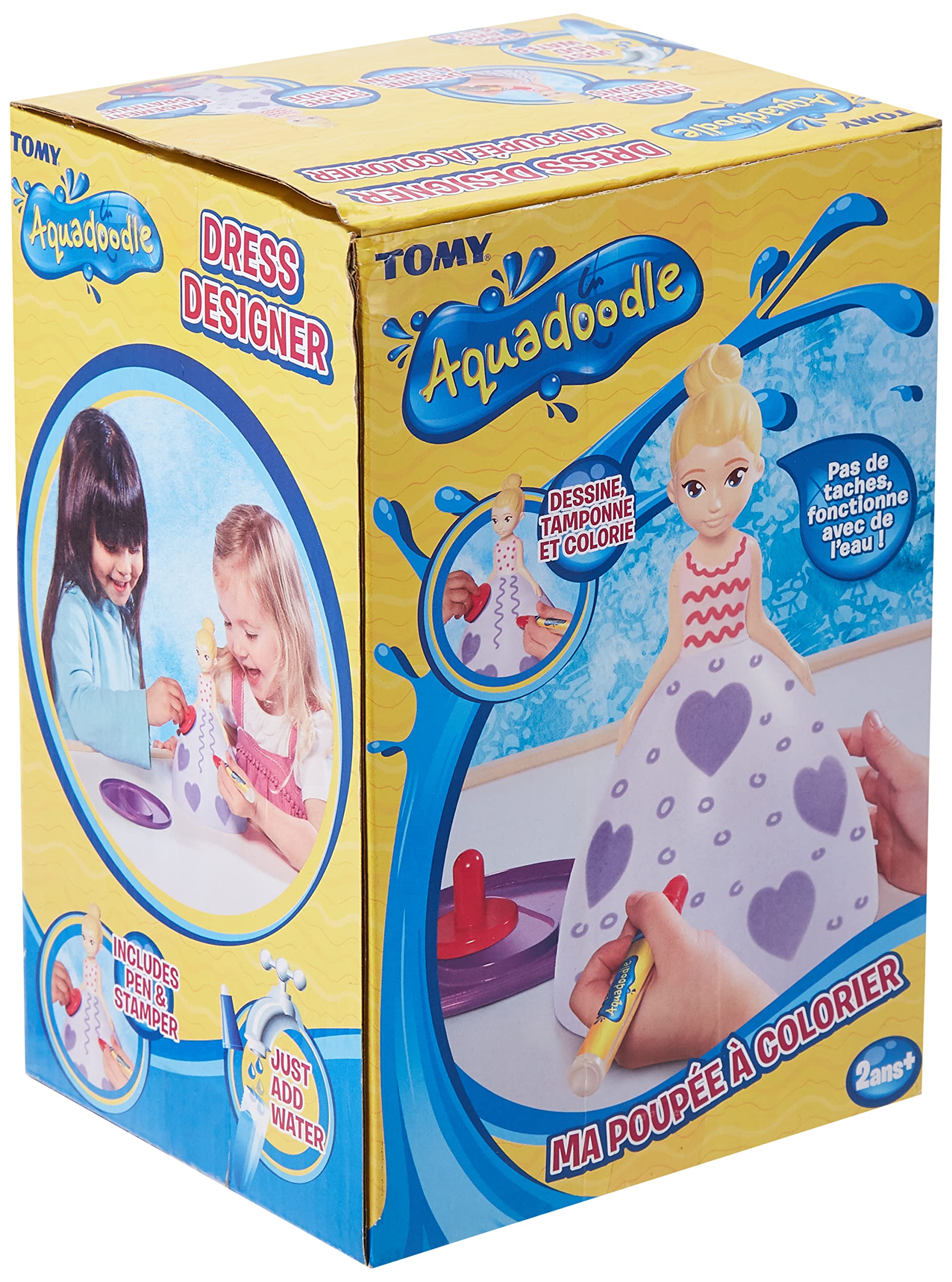 Aqua Doodle Dress Designer - Mess Free 3D Water Drawing Toy for Toddlers 18 Months+ 6