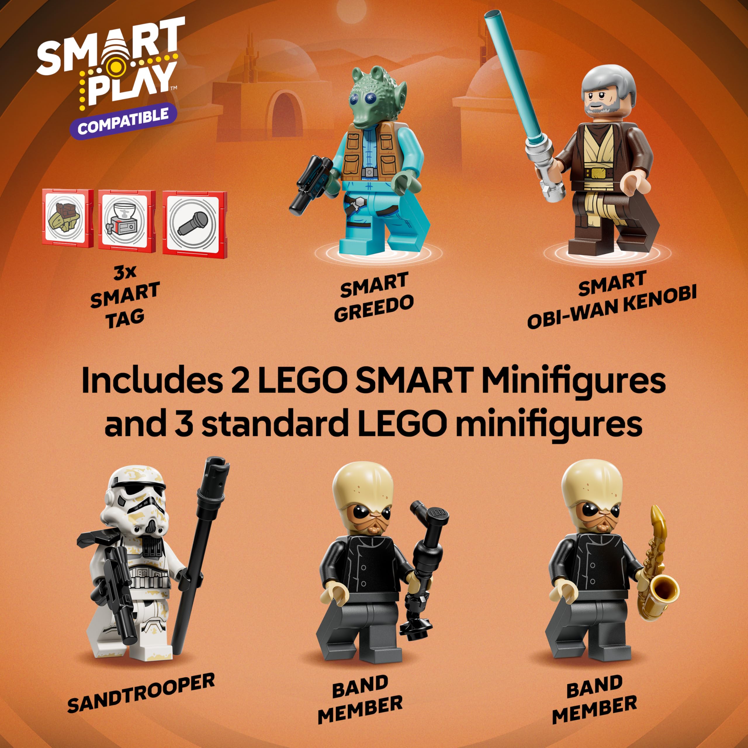 LEGO Star Wars 75425 Mos Eisley Cantina SMART Play Compatible Building Set | Ages 8+ 4