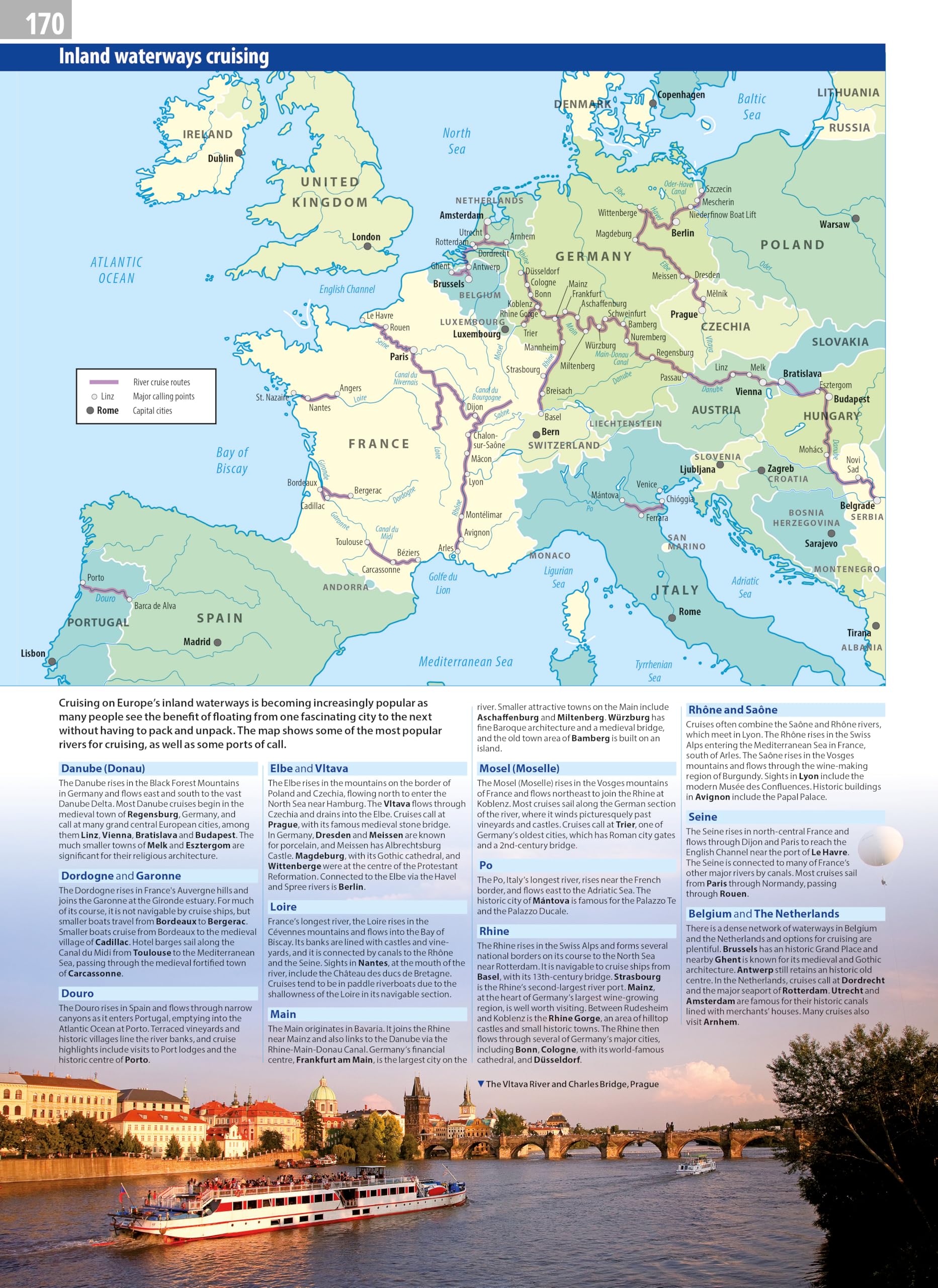 Philip's 2027 Big Road Atlas of Europe - Easy-Read Mapping | A3 Spiral Edition 9