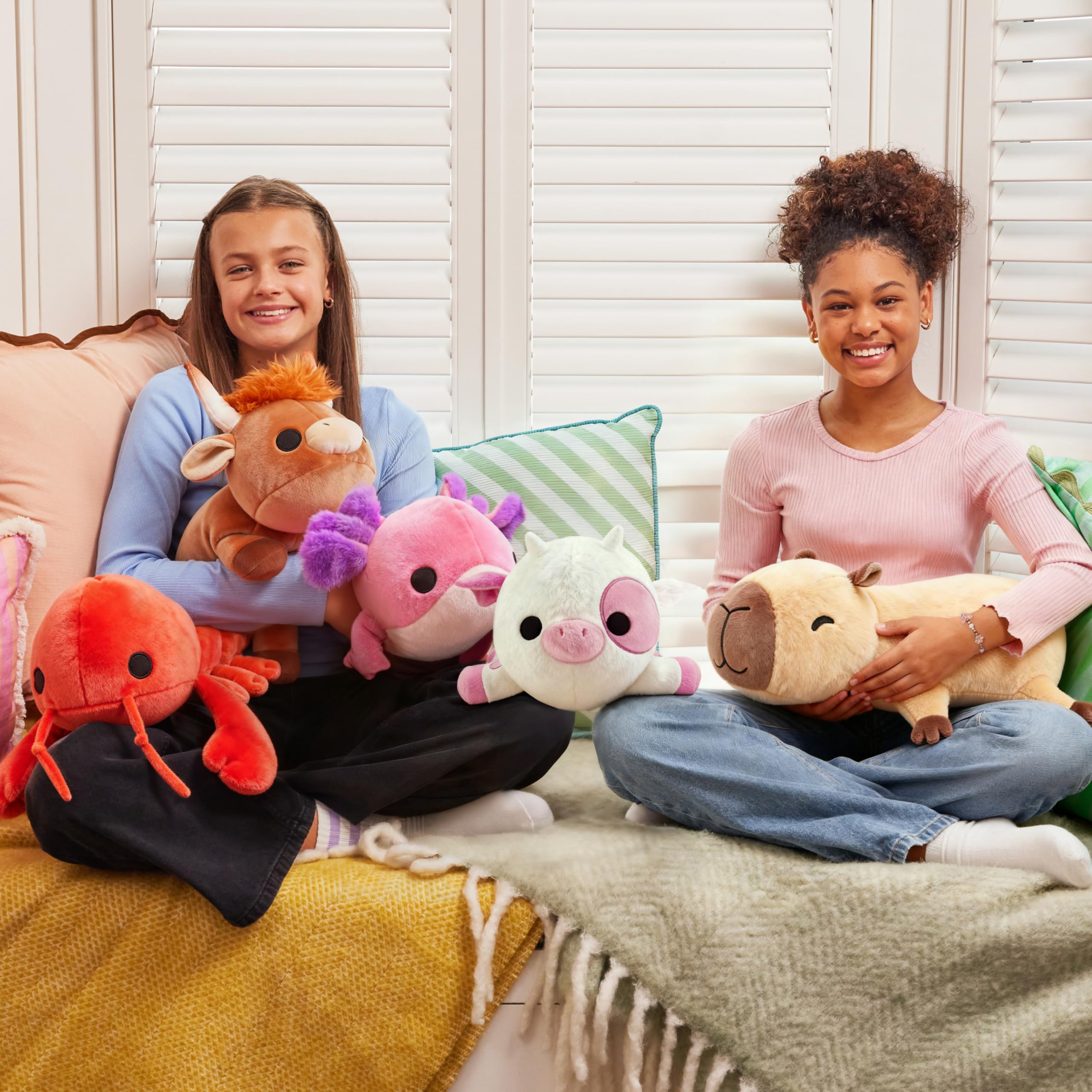 Hug-A-Lumps Lenny the Lobster Weighted Plush - Medium | Super-Soft | Stress & Anxiety Relief 7