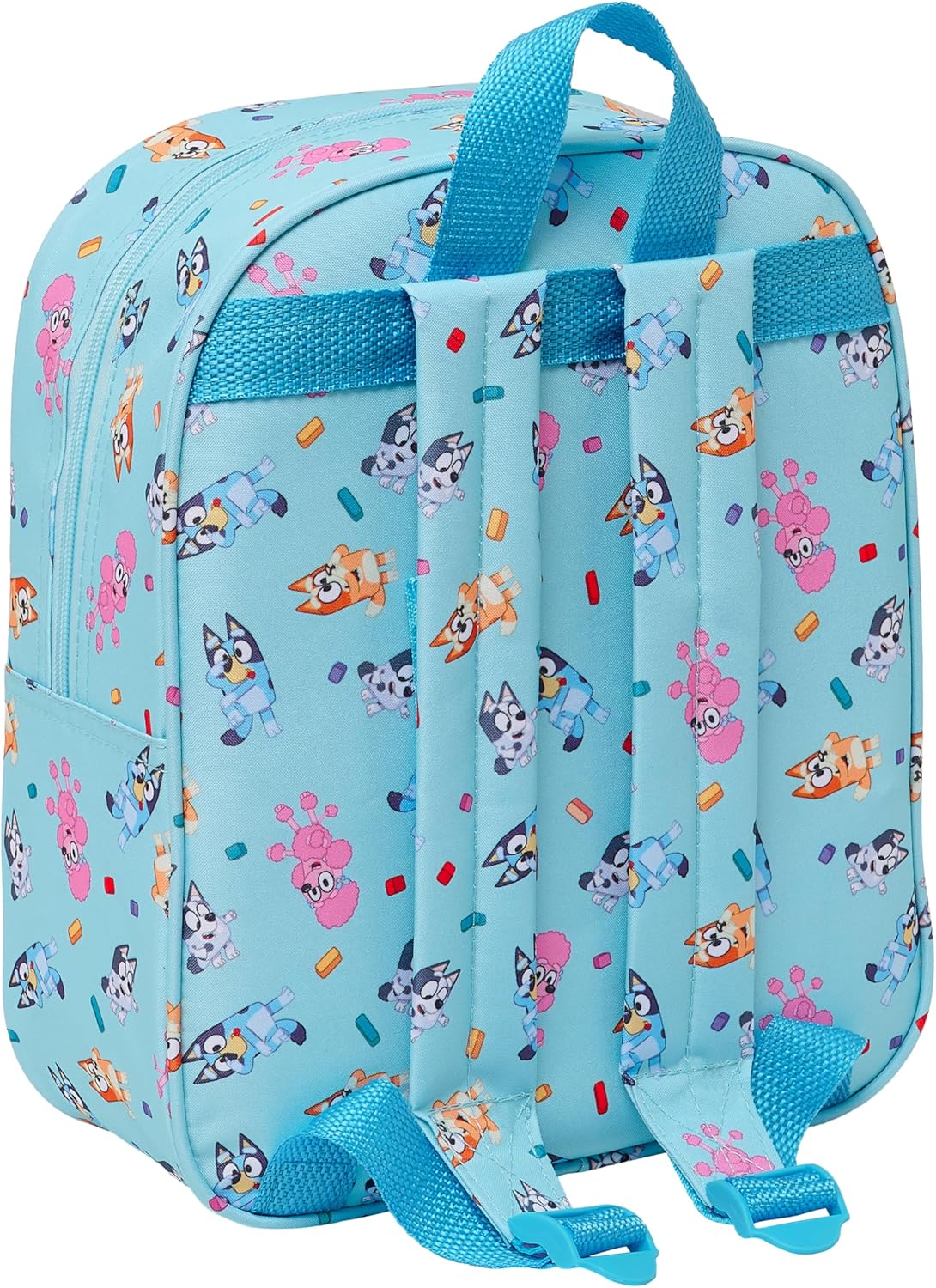 Safta Blue 3D Nursery Backpack - Trolley Adaptable, Easy Clean (M011A-612433011)