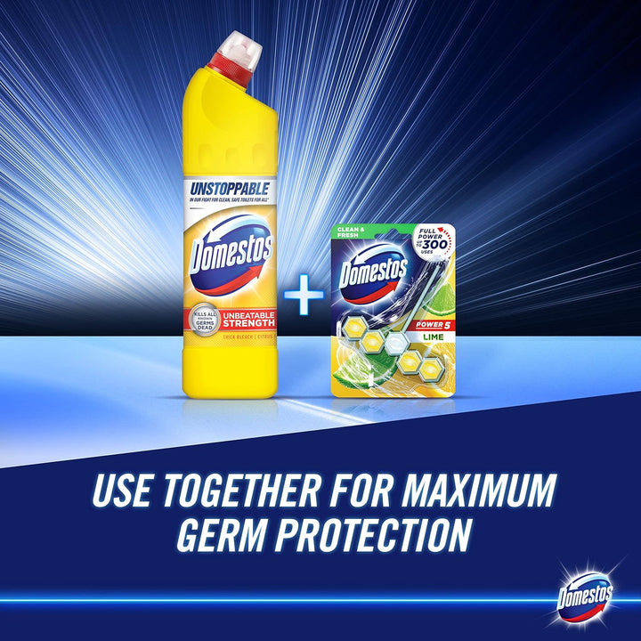 Domestos - Citrus Fresh Thick Bleach Disinfectant Cleaner