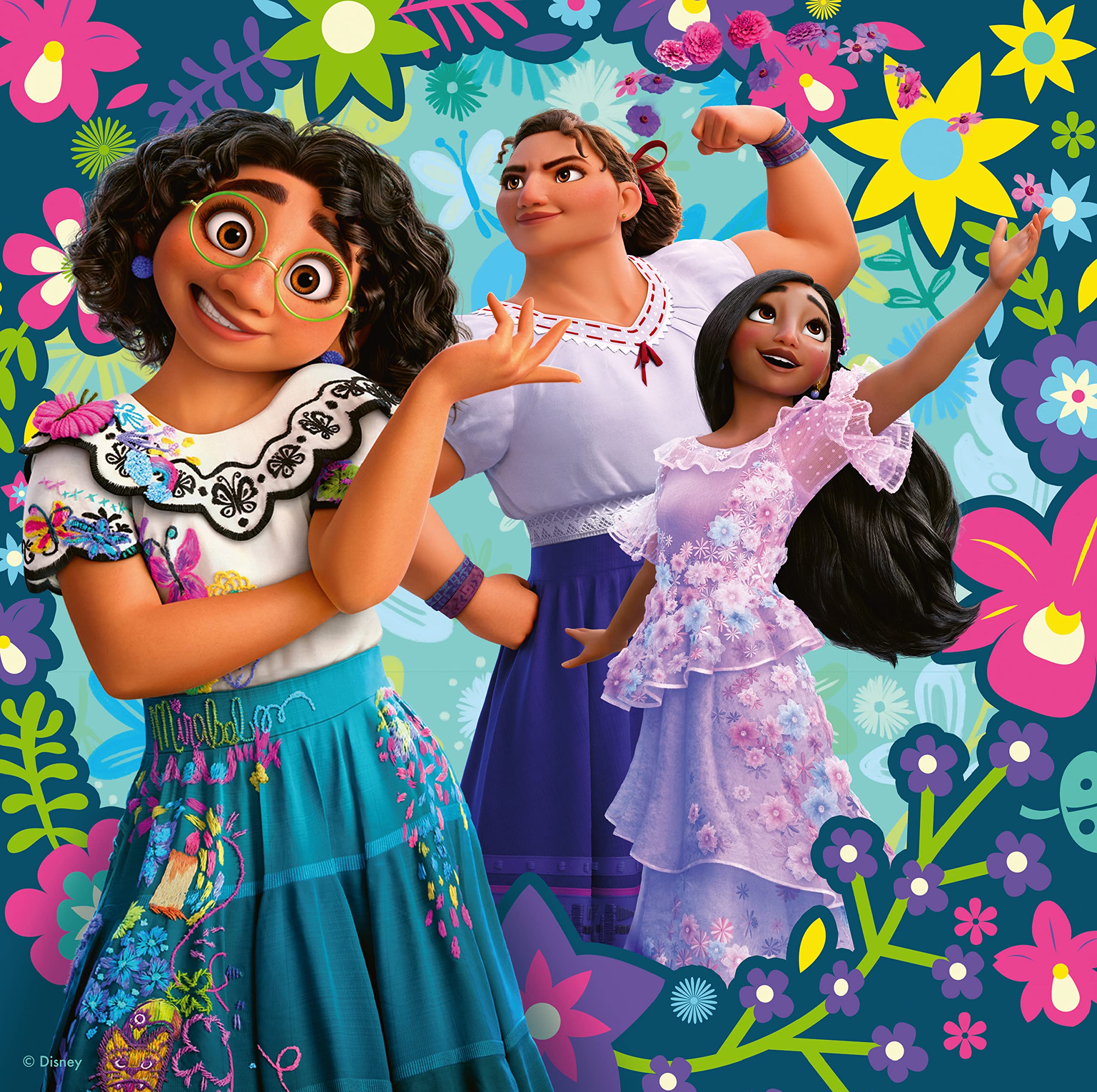 Ravensburger Disney Encanto 3 x 49-Piece Jigsaw Puzzles for Kids Age 5+ - Vibrant Magic 4