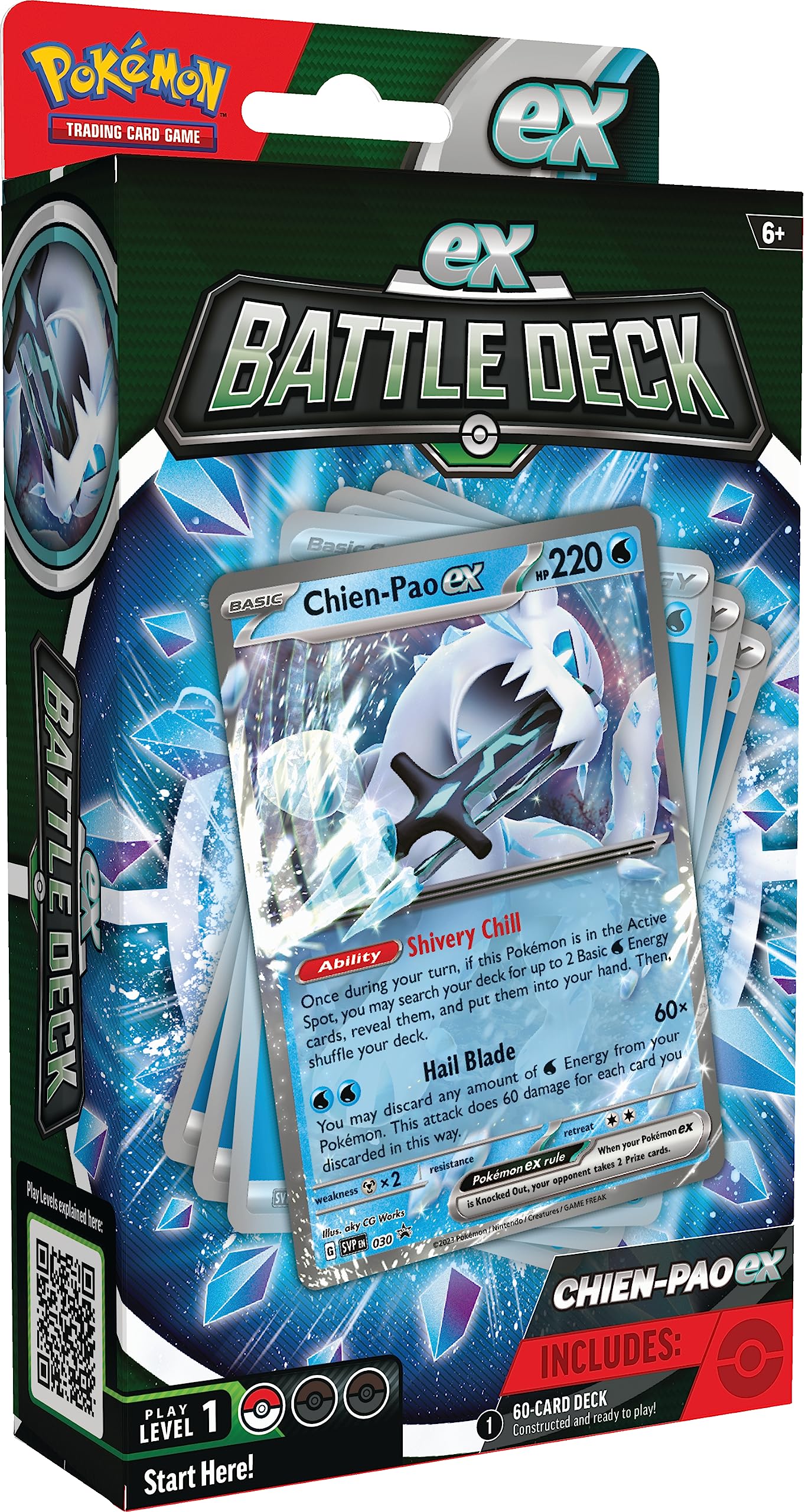 Pokémon Chien-Pao ex Battle Deck - Ready-to-Play 60-Card Deck | Age 6+ 1