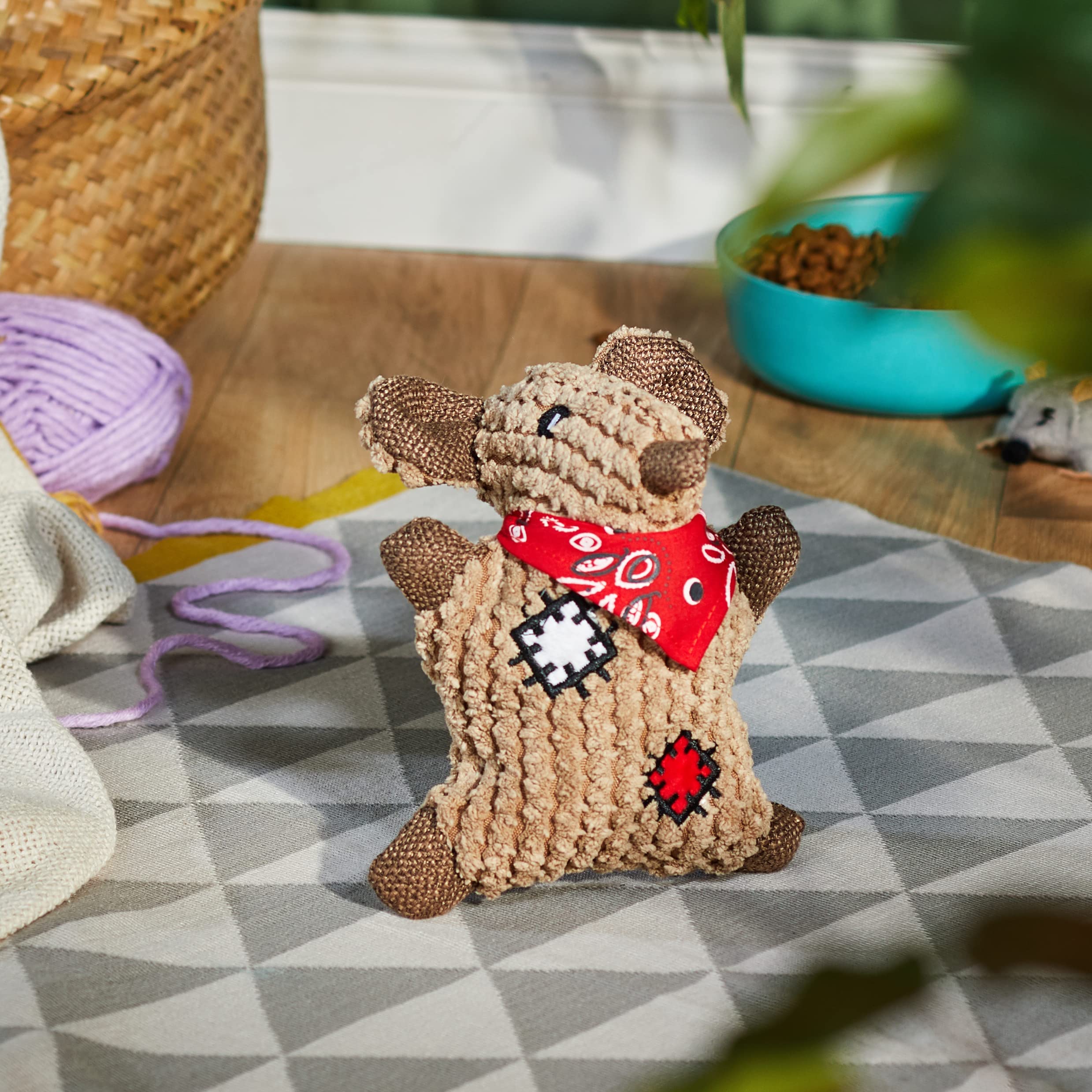 TRIXIE Plush Cat Toy Mouse - Filled with Catnip | 7 cm Height 2