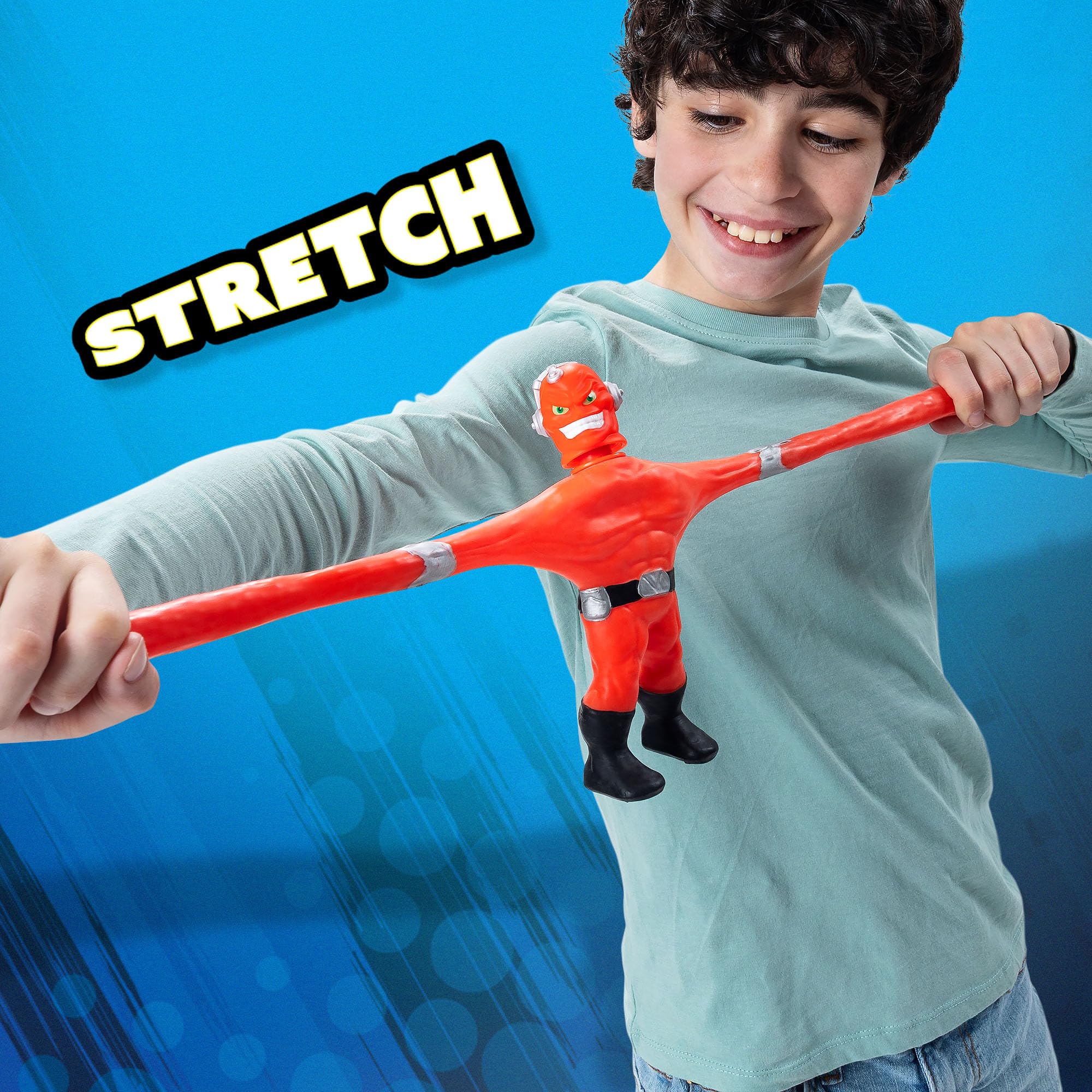 Stretch Armstrong Vac-Man Core Figure - Vacuum-Powered Stretch Action Figure 6