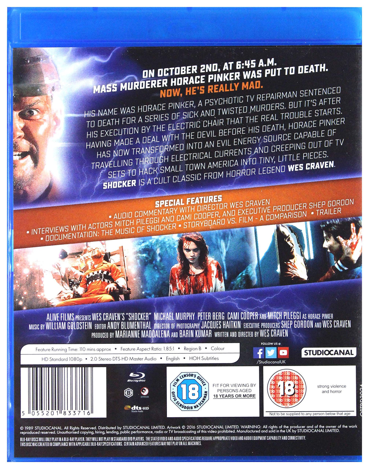 Shocker [Blu-ray]
