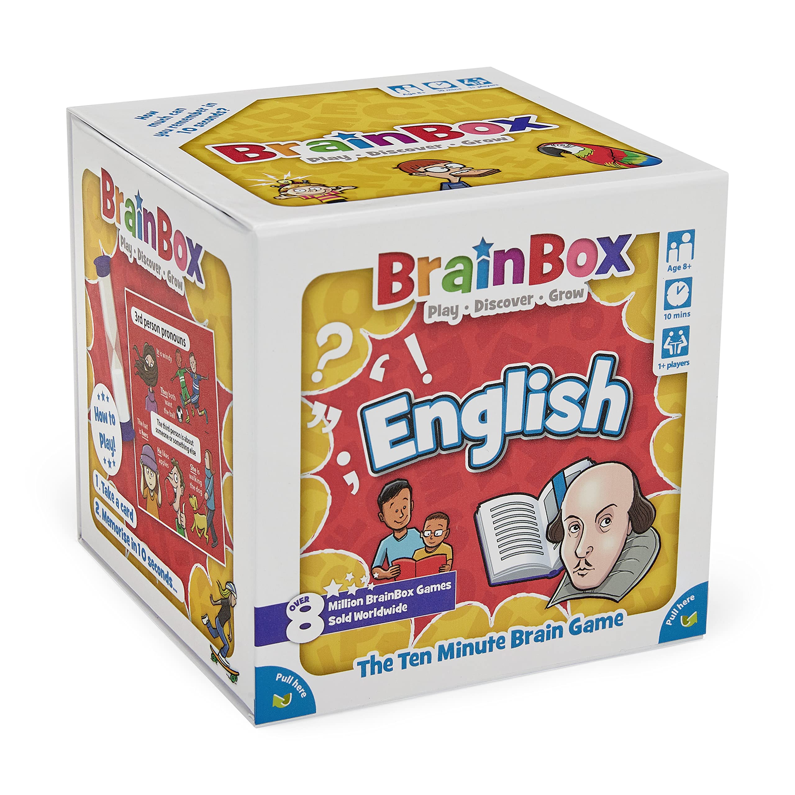 BrainBox English Card Game - Educational Memory Game for Ages 8+ 1