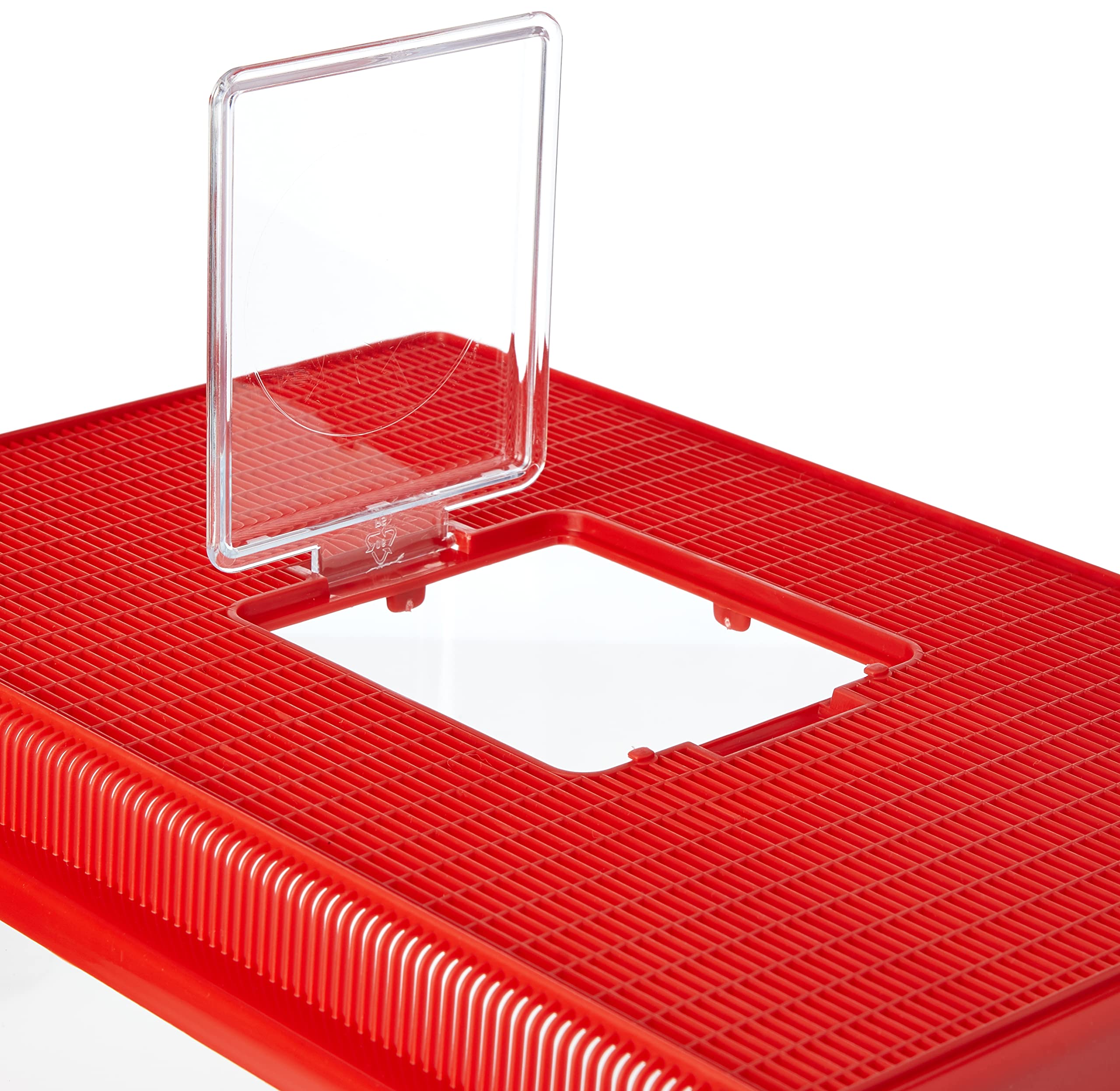 Ferplast Geo Extra Large Plastic Breeding Tank - 11L Capacity | Red 2