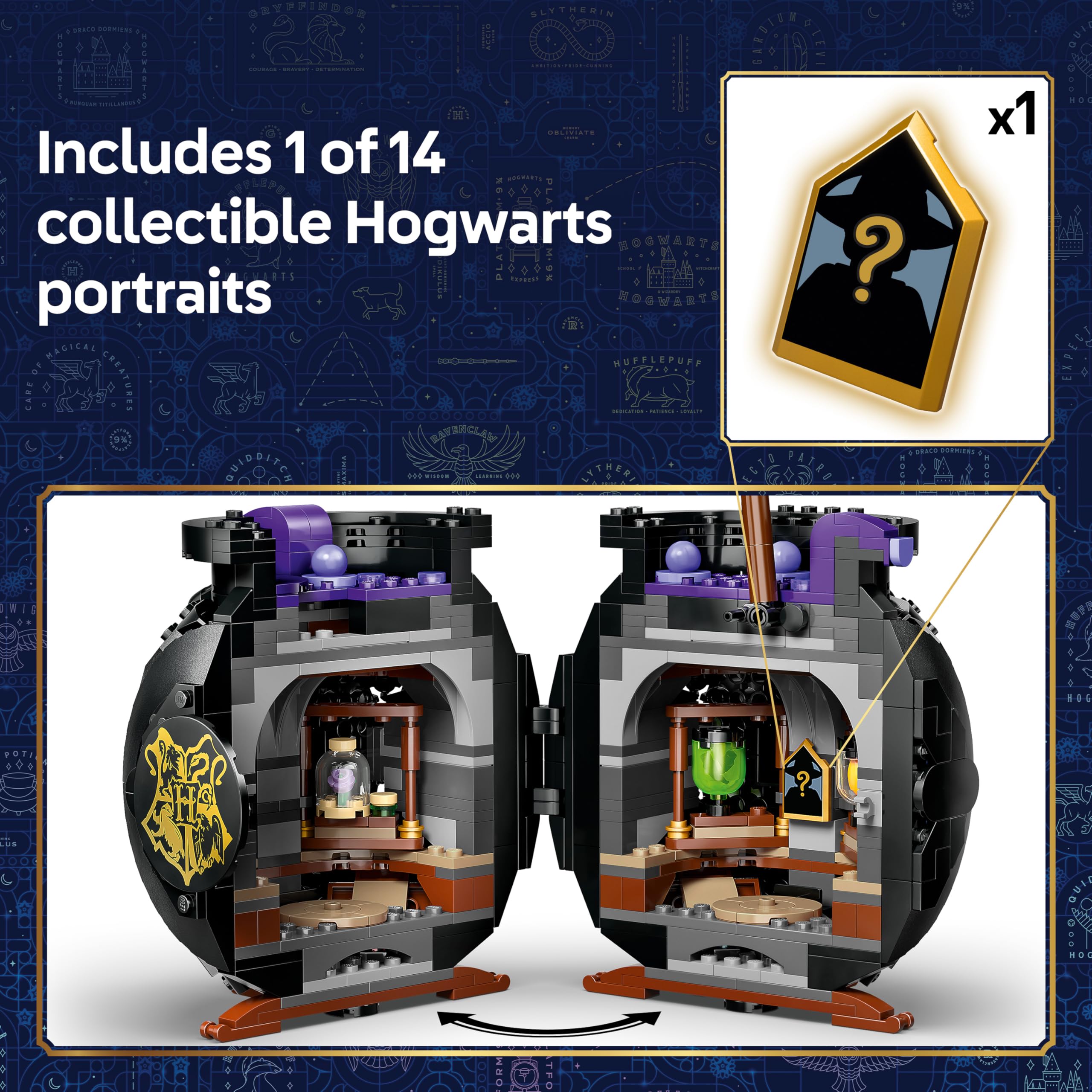 LEGO Harry Potter Cauldron: Secret Potions Classroom Building Set 76464 | Ages 10+ 6