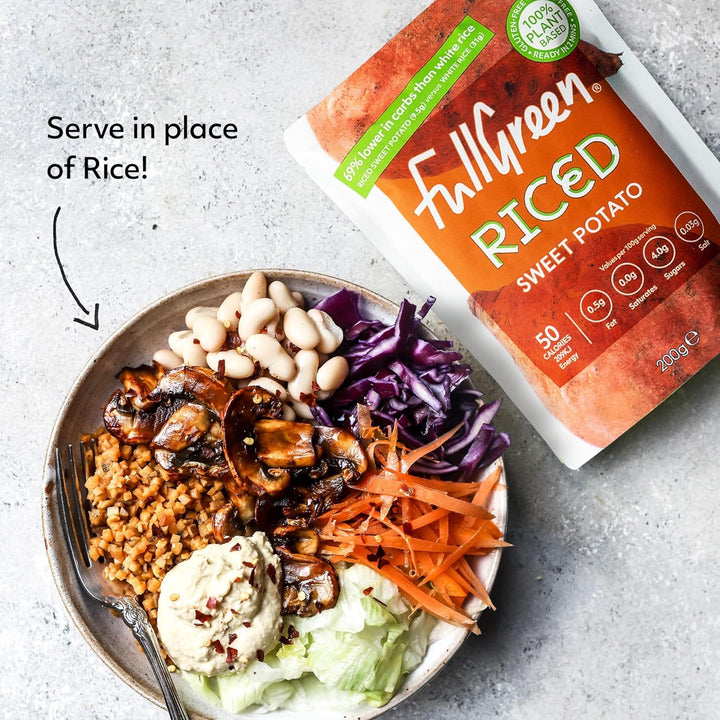 Fullgreen - Riced Sweet Potato (Case of 6 Pouches)