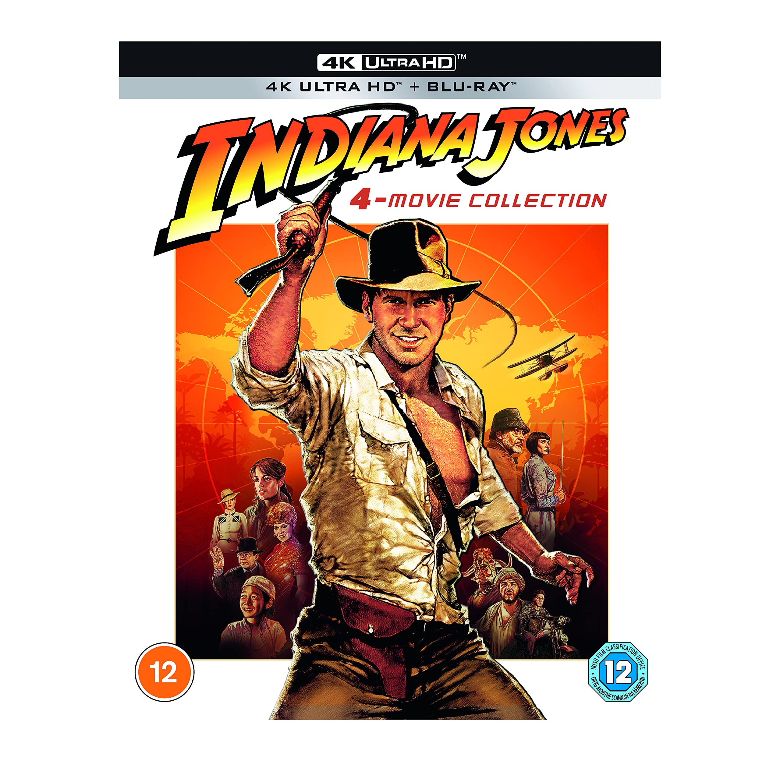 Indiana Jones 4-Movie Collection [4K Ultra HD + Blu-ray]