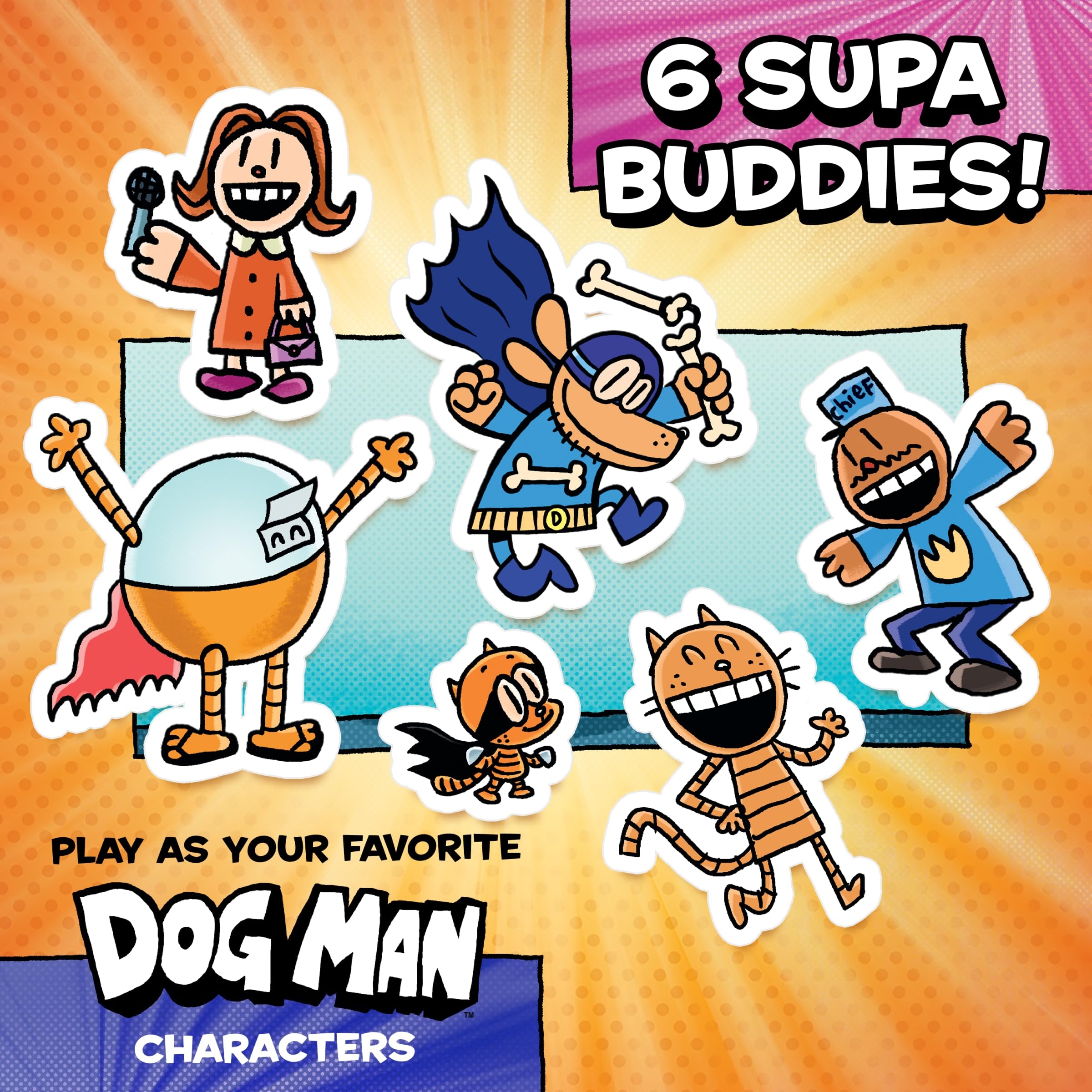 University Games Dog Man Attack of the Fleas Board Game for 2-6 Players | Model 07010 15