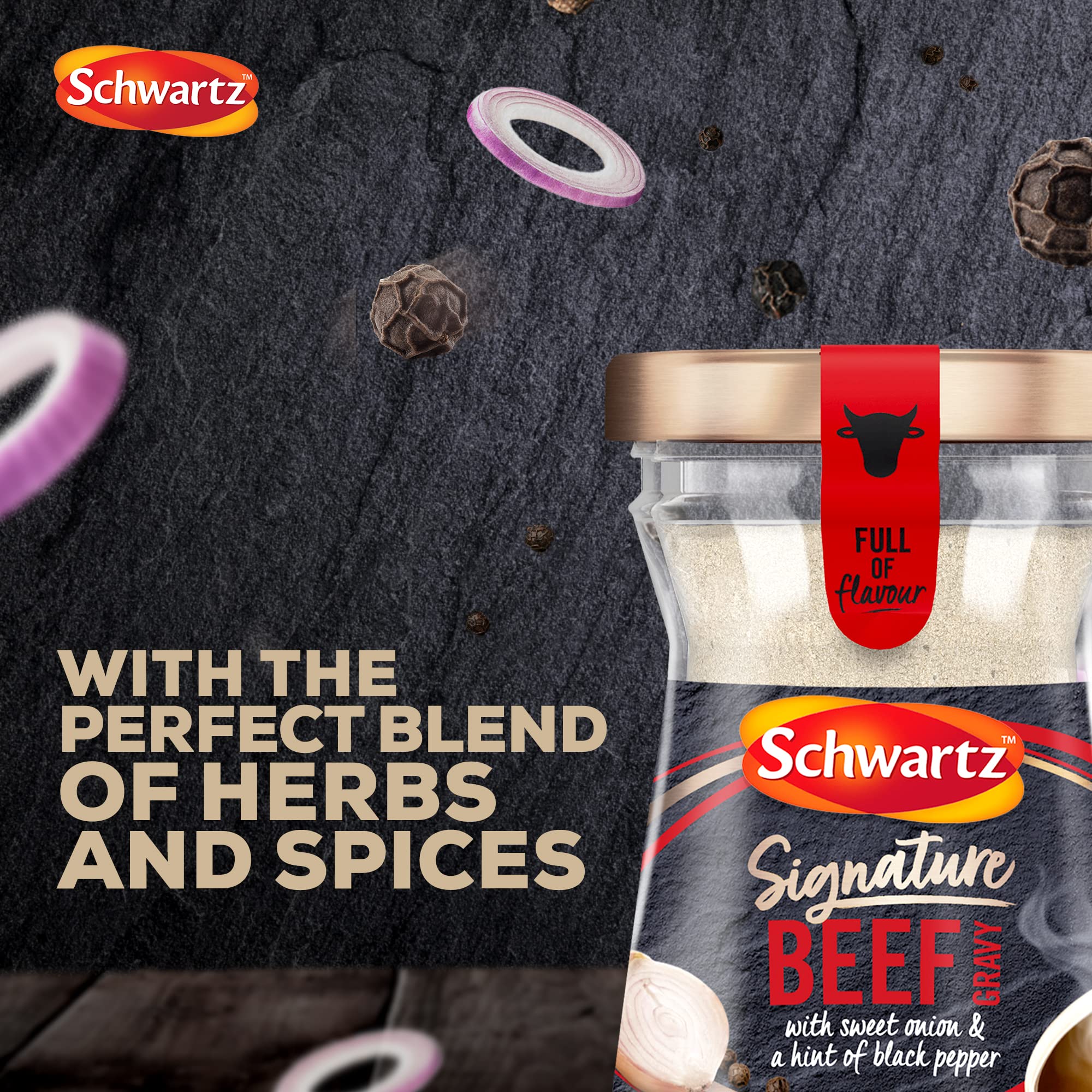 Schwartz Signature Beef Gravy 155 G | Pack of 2 | Roast Beef Flavour Instan 4