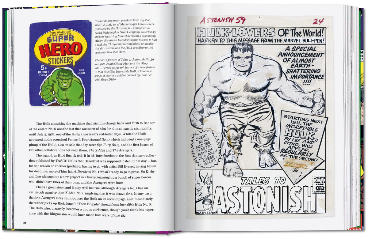 Taschen Marvel Comics Library: Hulk. 1962–1966 (Bibliotheca Universalis) - Hardcover, 688 Pages 5