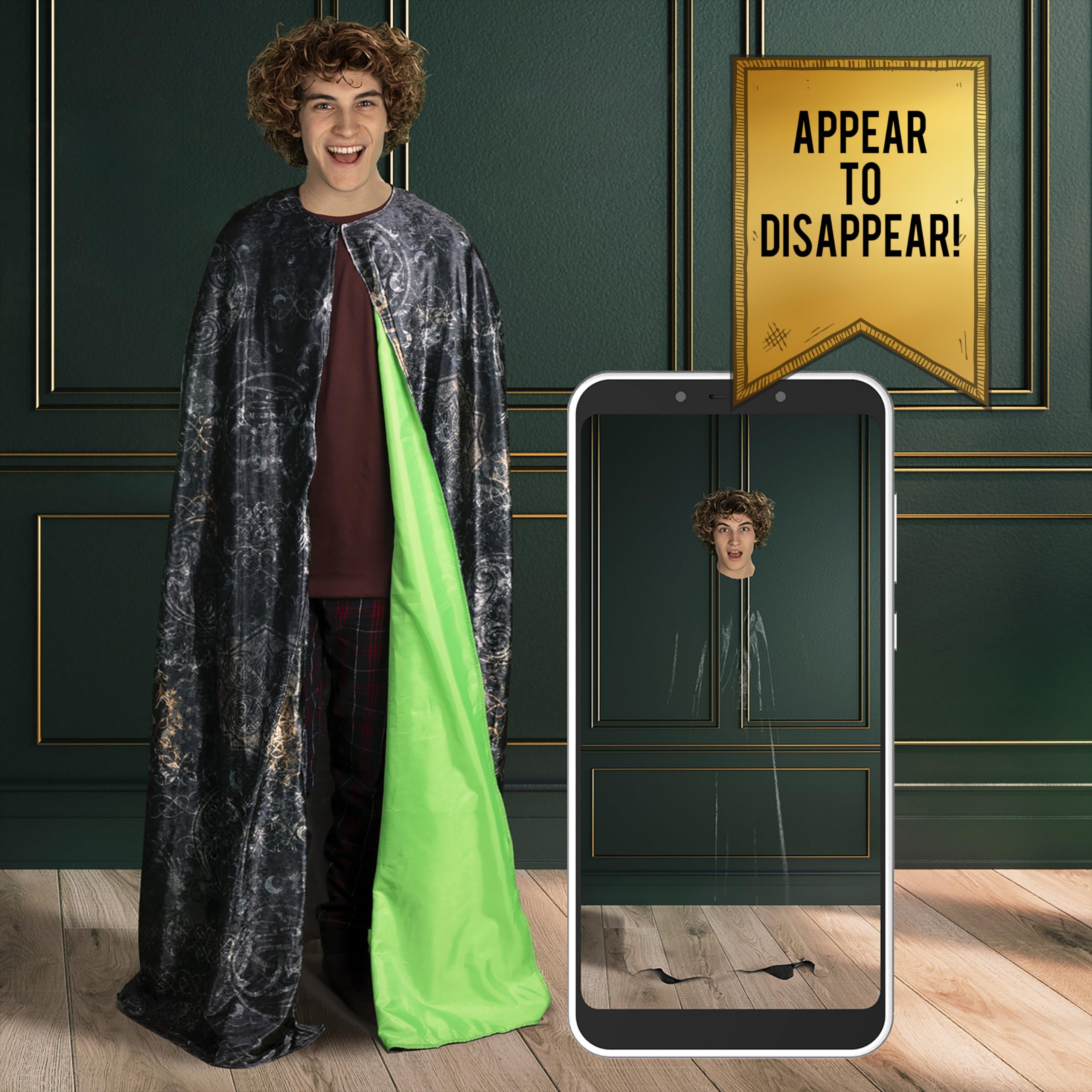 WOW! STUFF Harry Potter Real FX Junior Invisibility Cloak | Unisex Children Fancy Dress 5