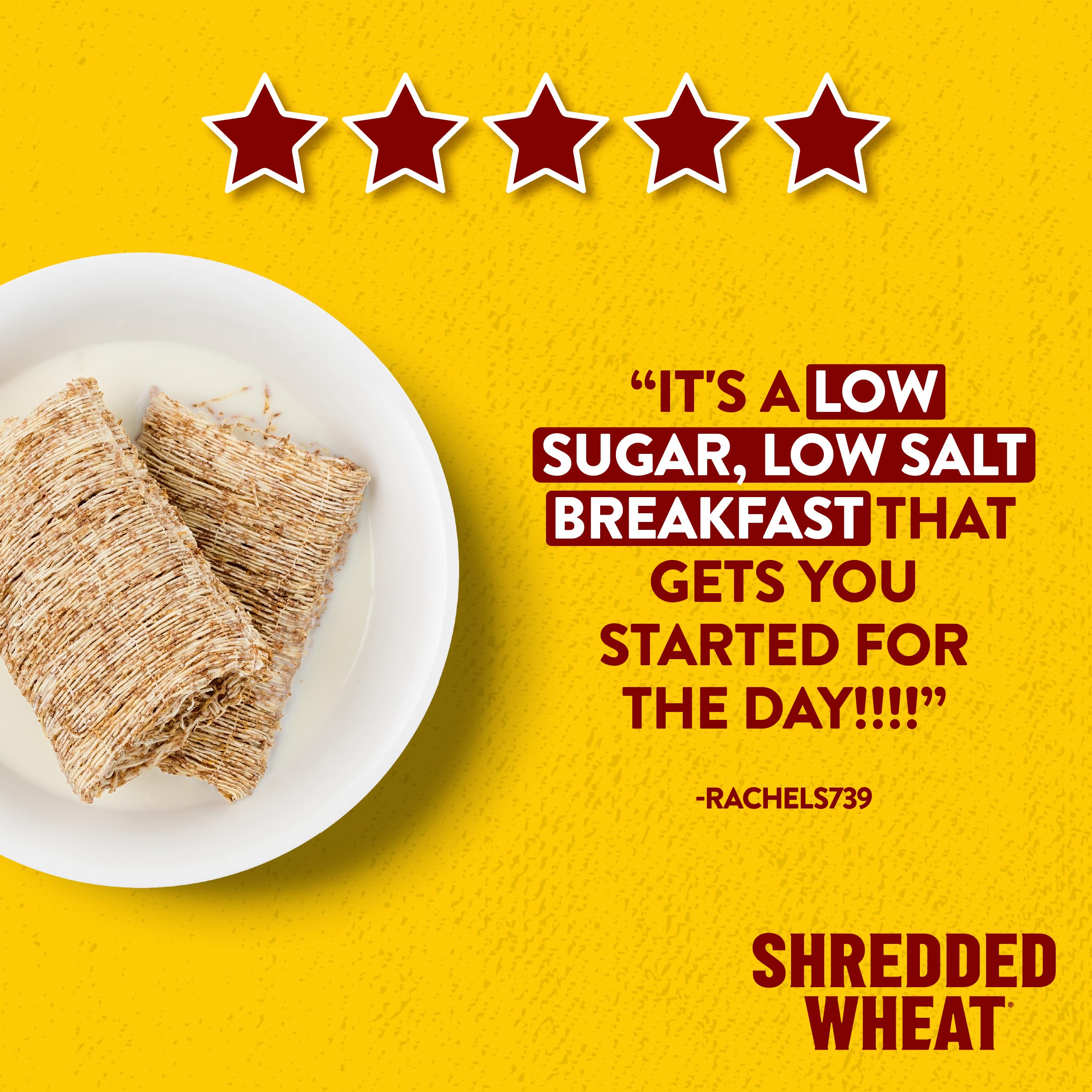 Nestlé 100% Shredded Wheat Cereal Biscuits - 100% Whole Grain Wheat | 675g 4