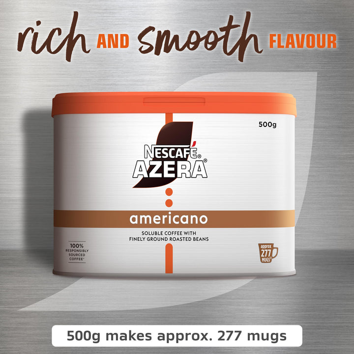 NESCAFÉ Azera Americano Instant Coffee with Ground Beans 500g