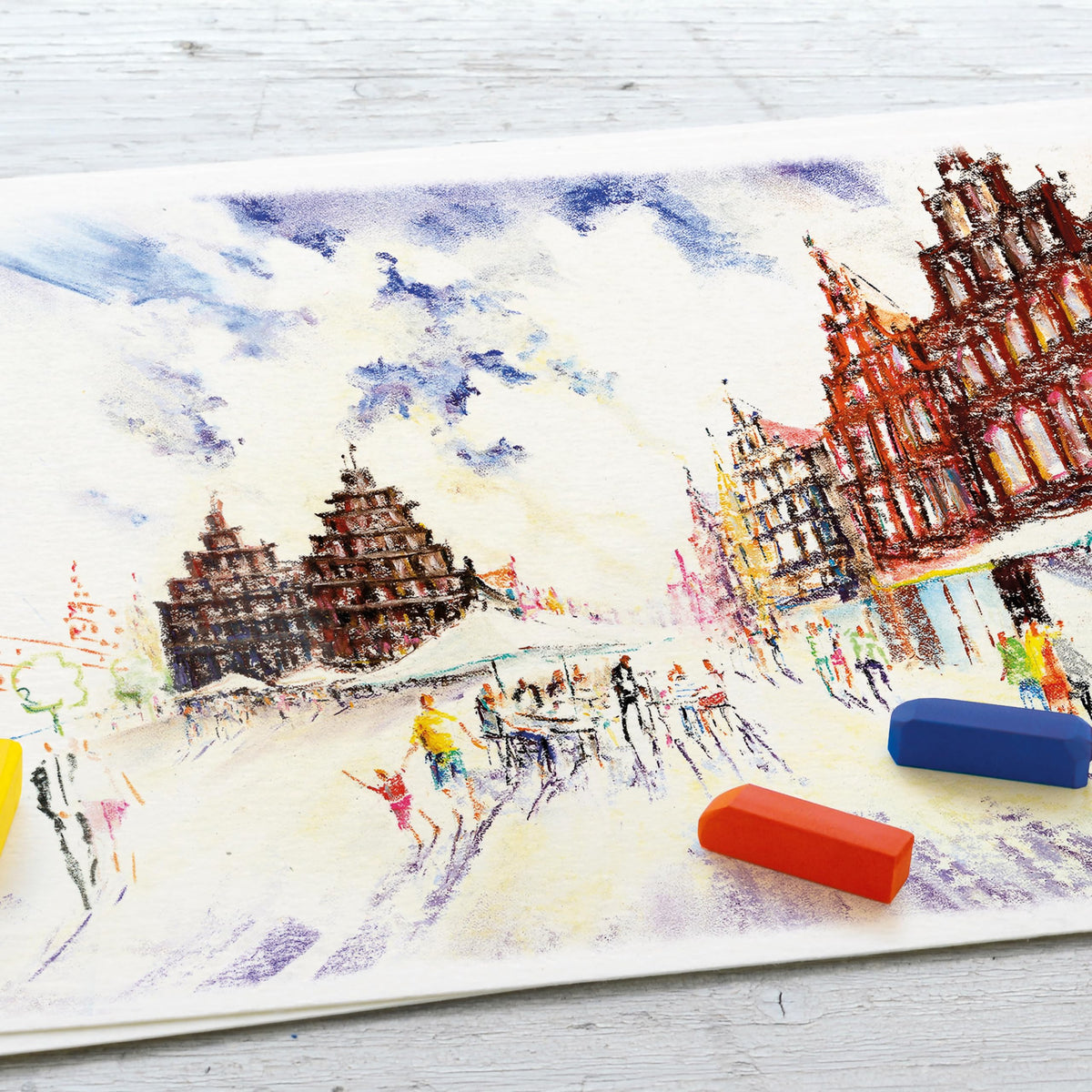 Faber-Castell Creative Studio Soft Pastels Set - 24 Colours