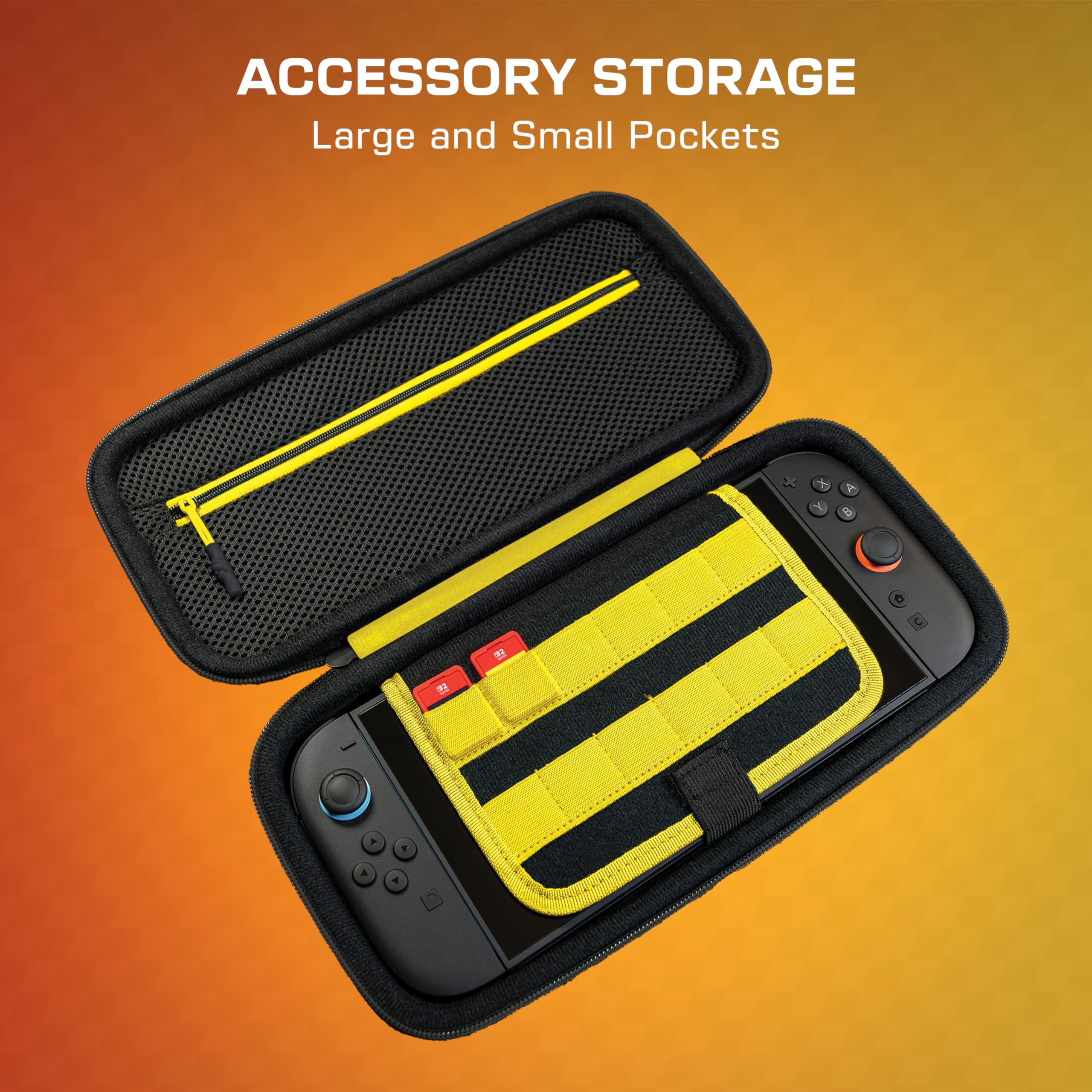 Turtle Beach PlayTrek Mario Kart World Travel Case for Nintendo Switch | Glow-in-the-Dark Artwork 3