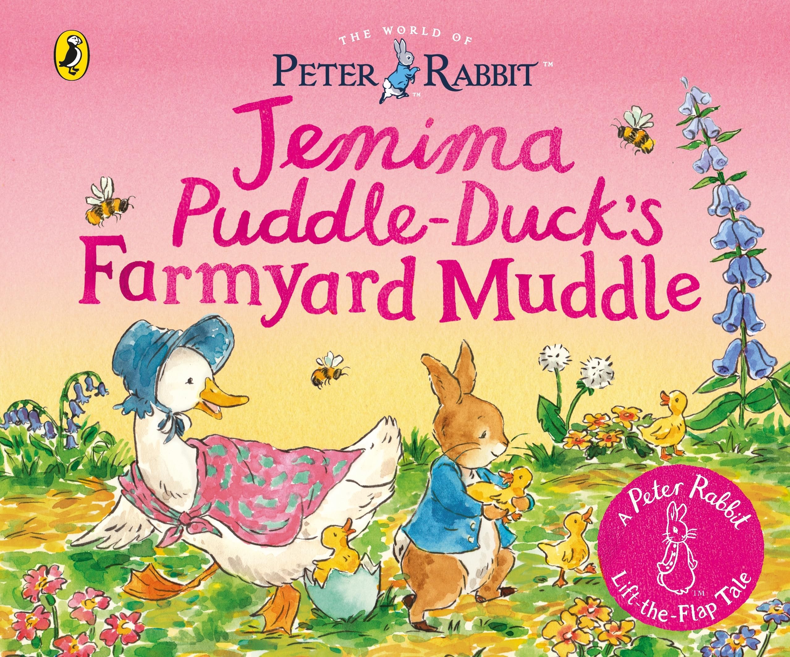 Puffin The World of Peter Rabbit: Jemima Puddle-Duck’s Farmyard Muddle Lift-the-Flap Board Book 1