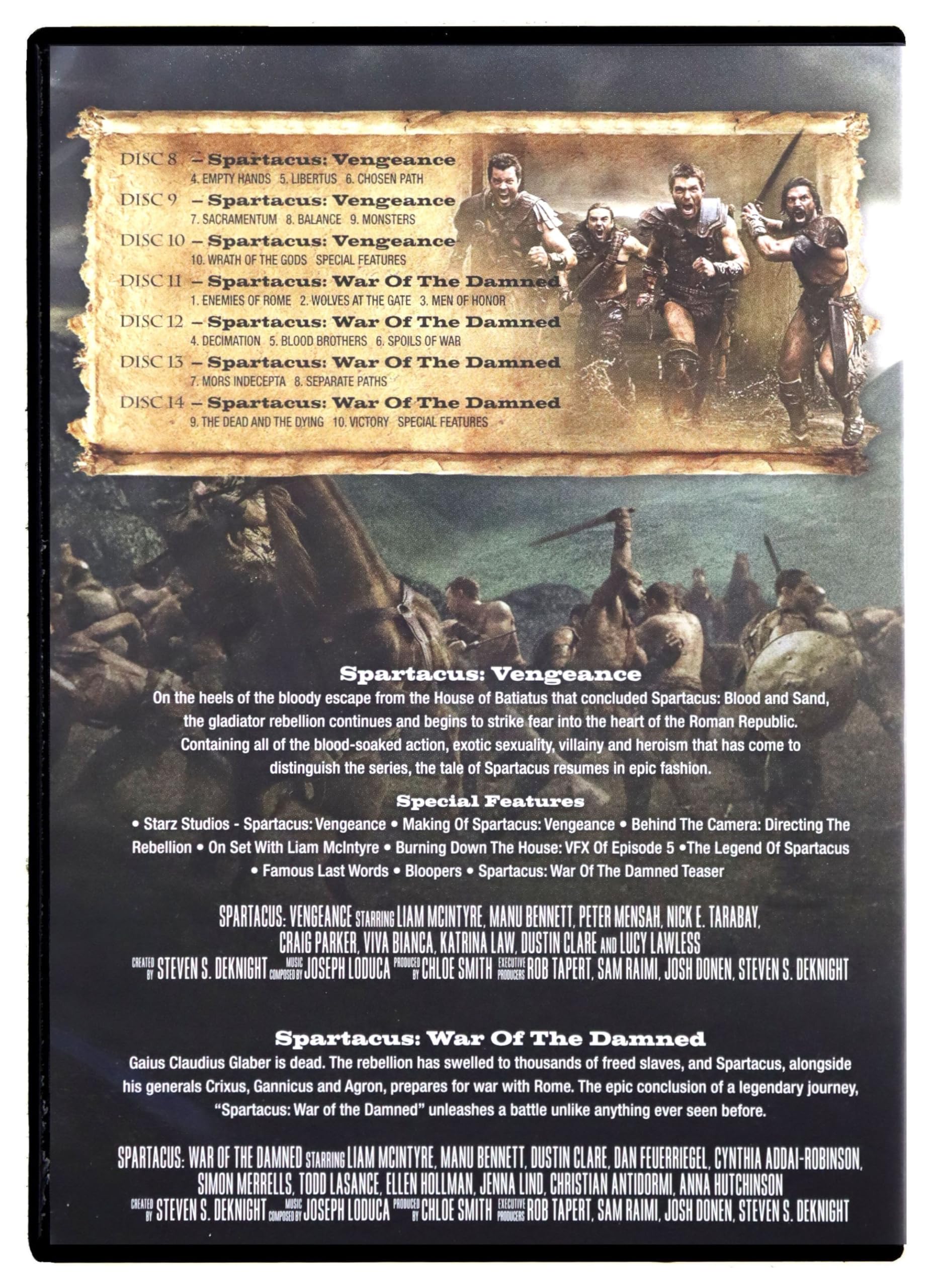 Spartacus: The Complete Series - DVD Slim Edition 3