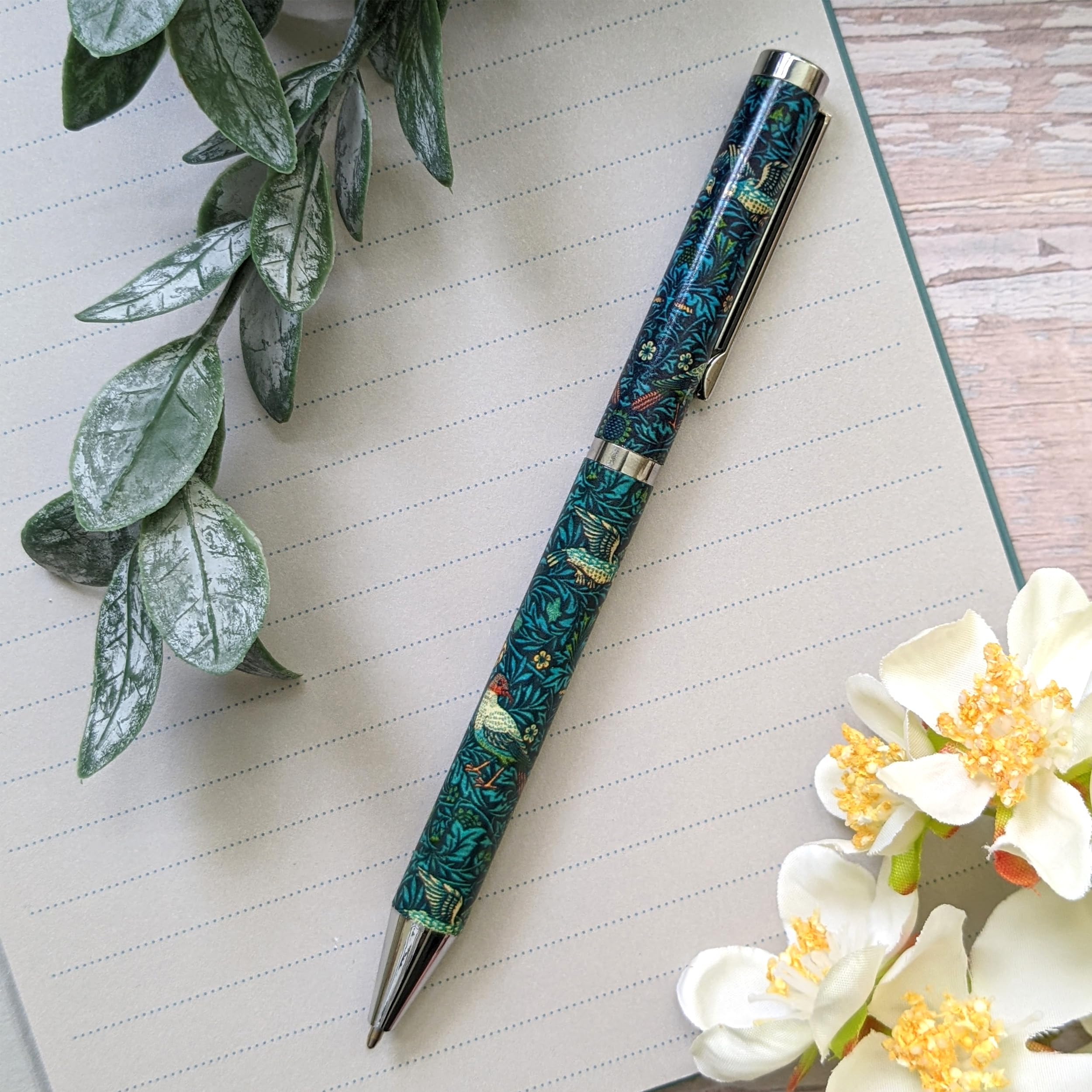 Robert Frederick William Morris Birds Retractable Ballpoint Pen with Gift Box | Black Ink 3